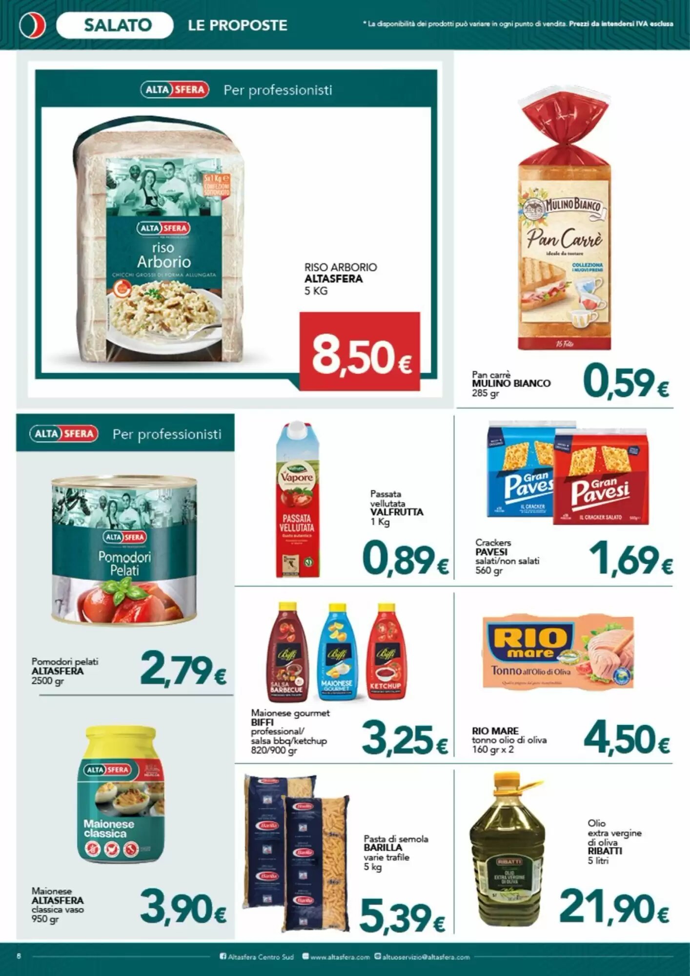 Volantino promozionale Altasfera  valide dal 23/09/2026 - Pagina 8.