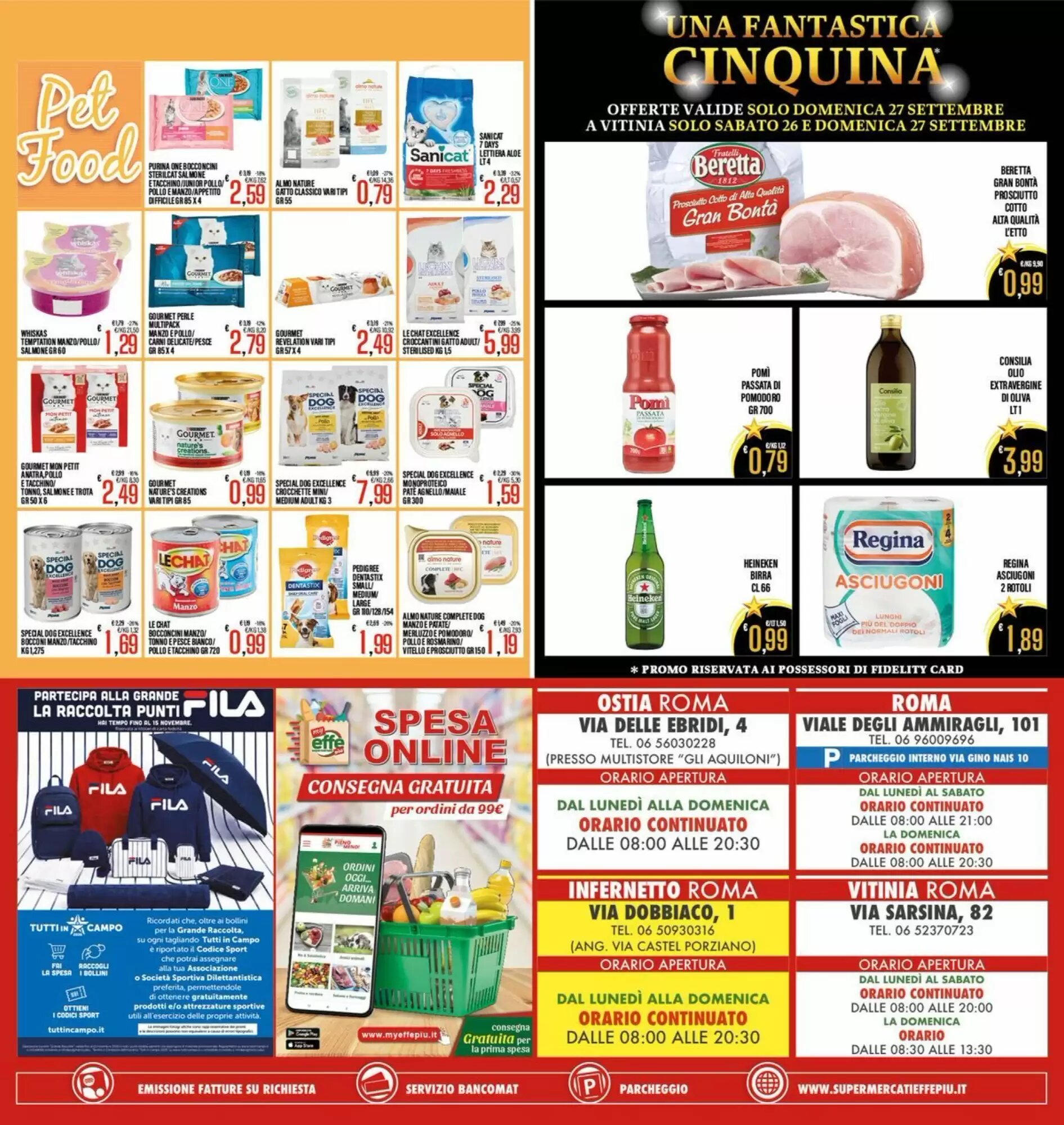 Volantino promozionale Supermercati EffePiù  valide dal 23/09/2026 - Pagina 16.