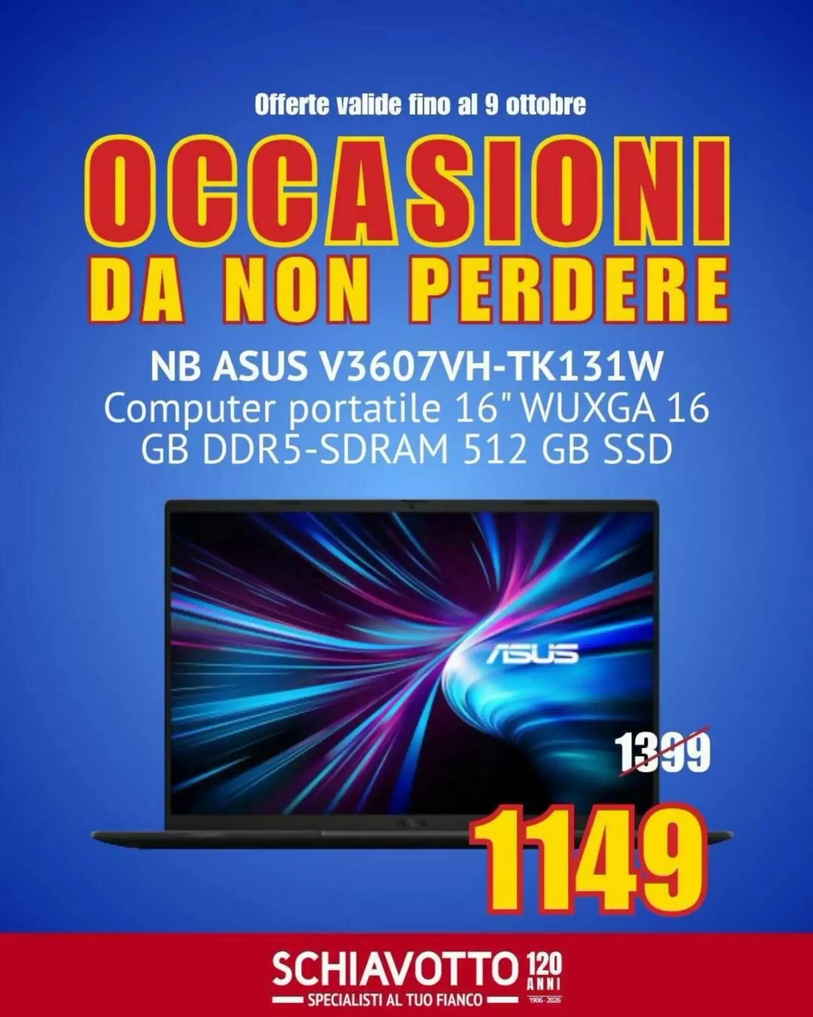 Volantino promozionale Schiavotto  valide dal 23/09/2026 - Pagina 7.
