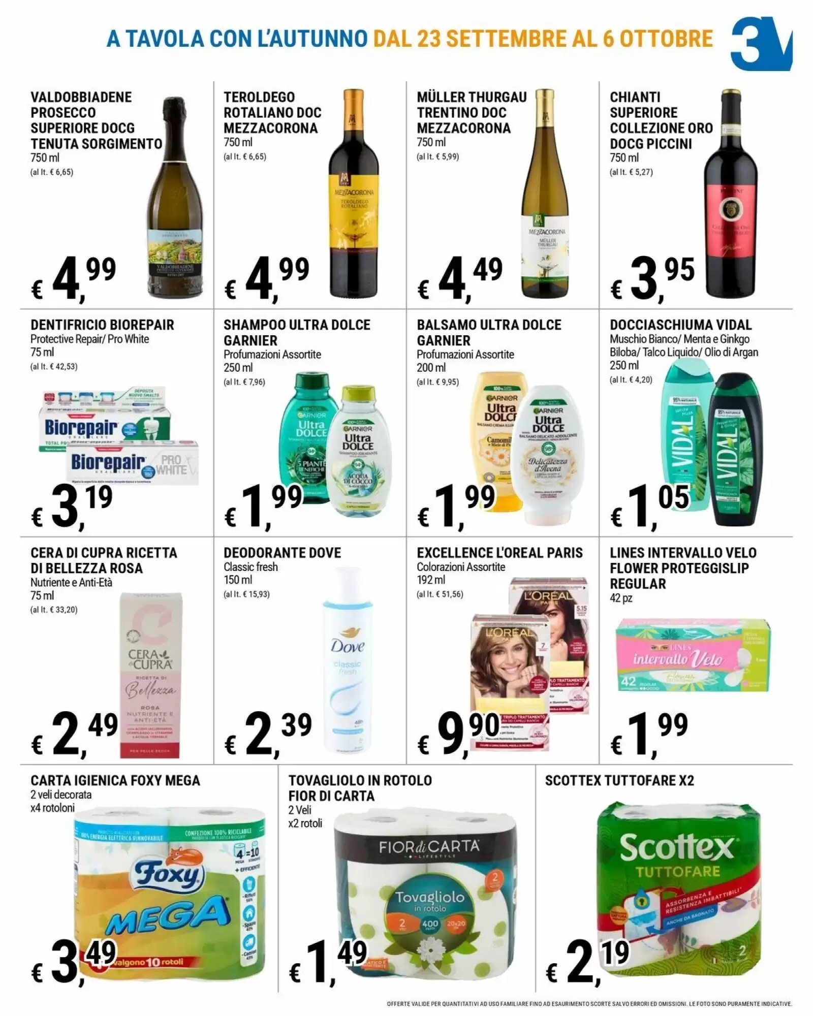 Volantino promozionale Tre Valli Supermercato  valide dal 23/09/2026 - Pagina 11.