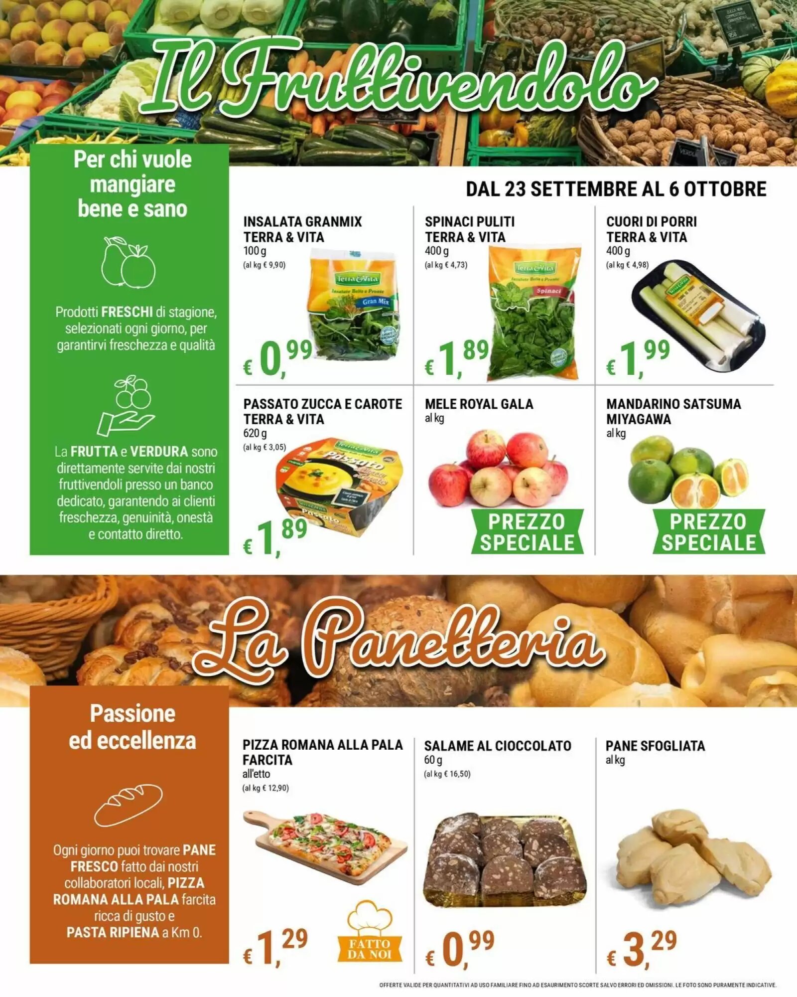 Volantino promozionale Tre Valli Supermercato  valide dal 23/09/2026 - Pagina 3.