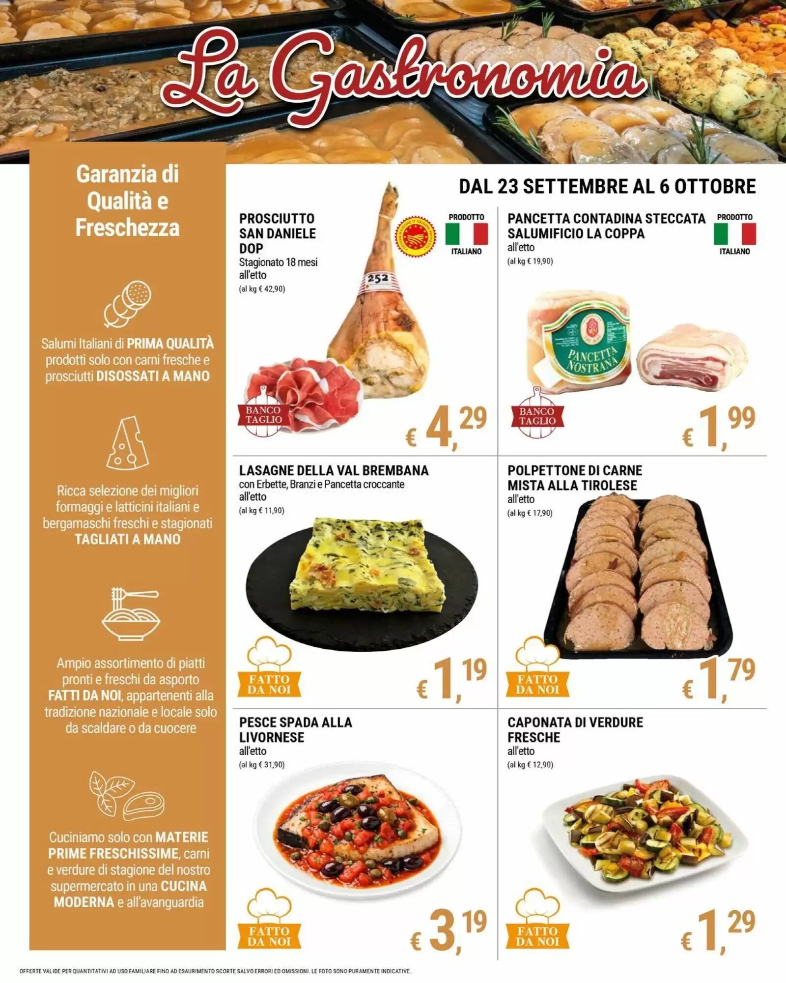 Volantino promozionale Tre Valli Supermercato  valide dal 23/09/2026 - Pagina 4.