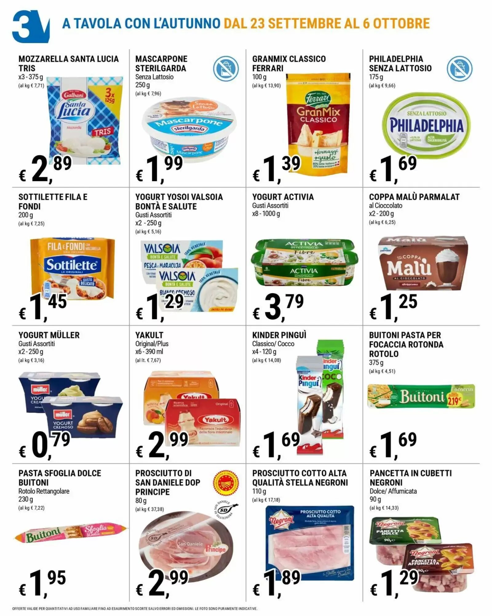 Volantino promozionale Tre Valli Supermercato  valide dal 23/09/2026 - Pagina 6.