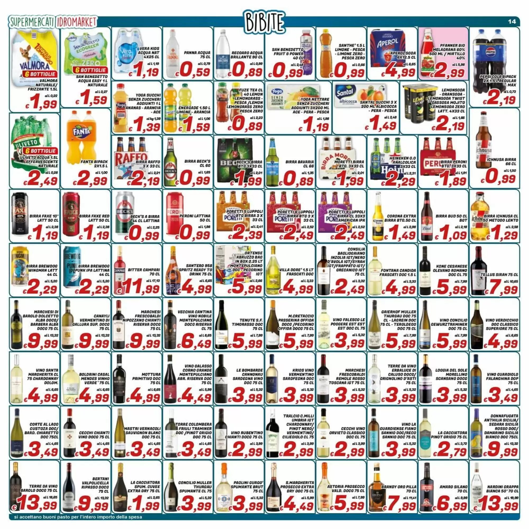 Volantino promozionale Idromarket  valide dal 23/09/2026 - Pagina 14.