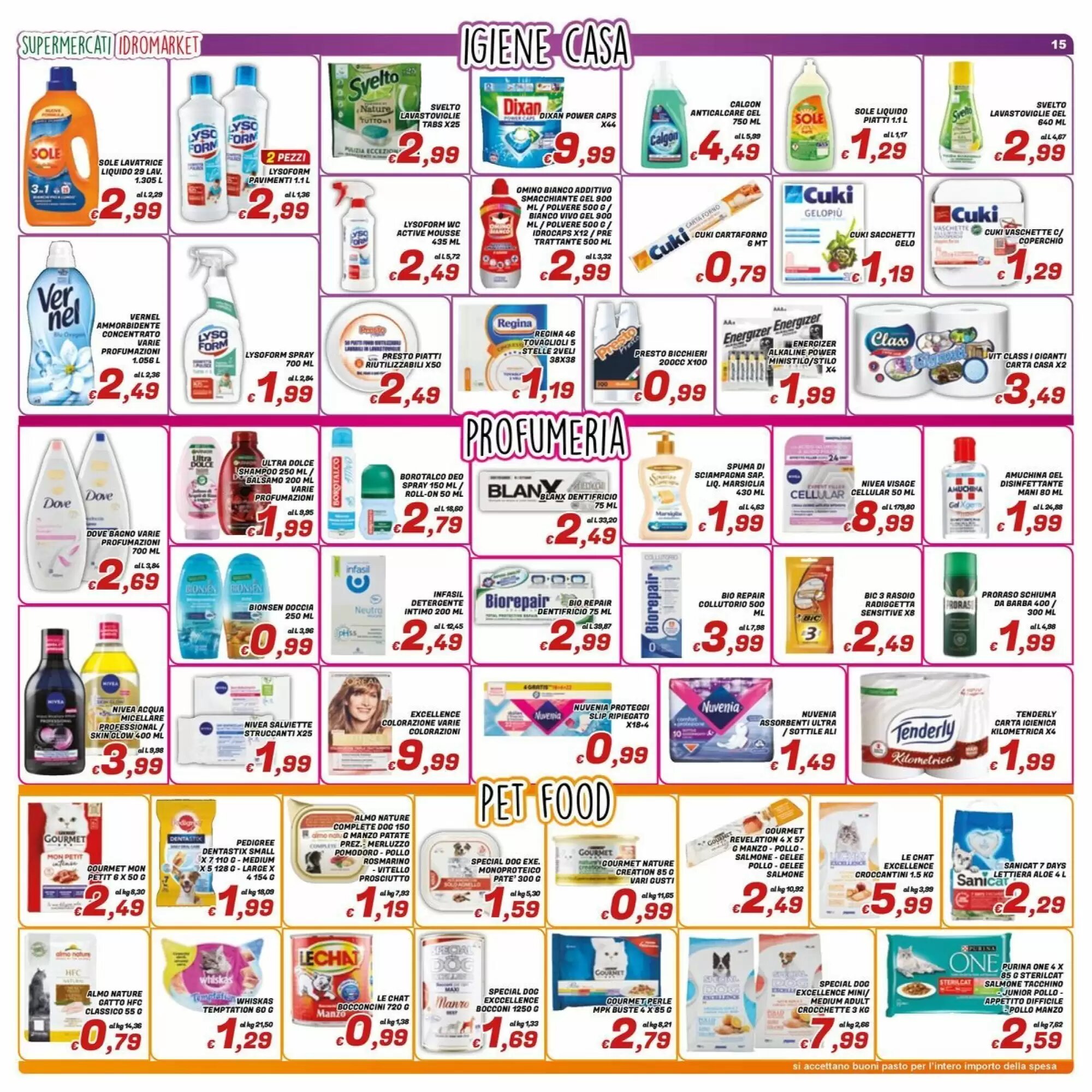 Volantino promozionale Idromarket  valide dal 23/09/2026 - Pagina 15.