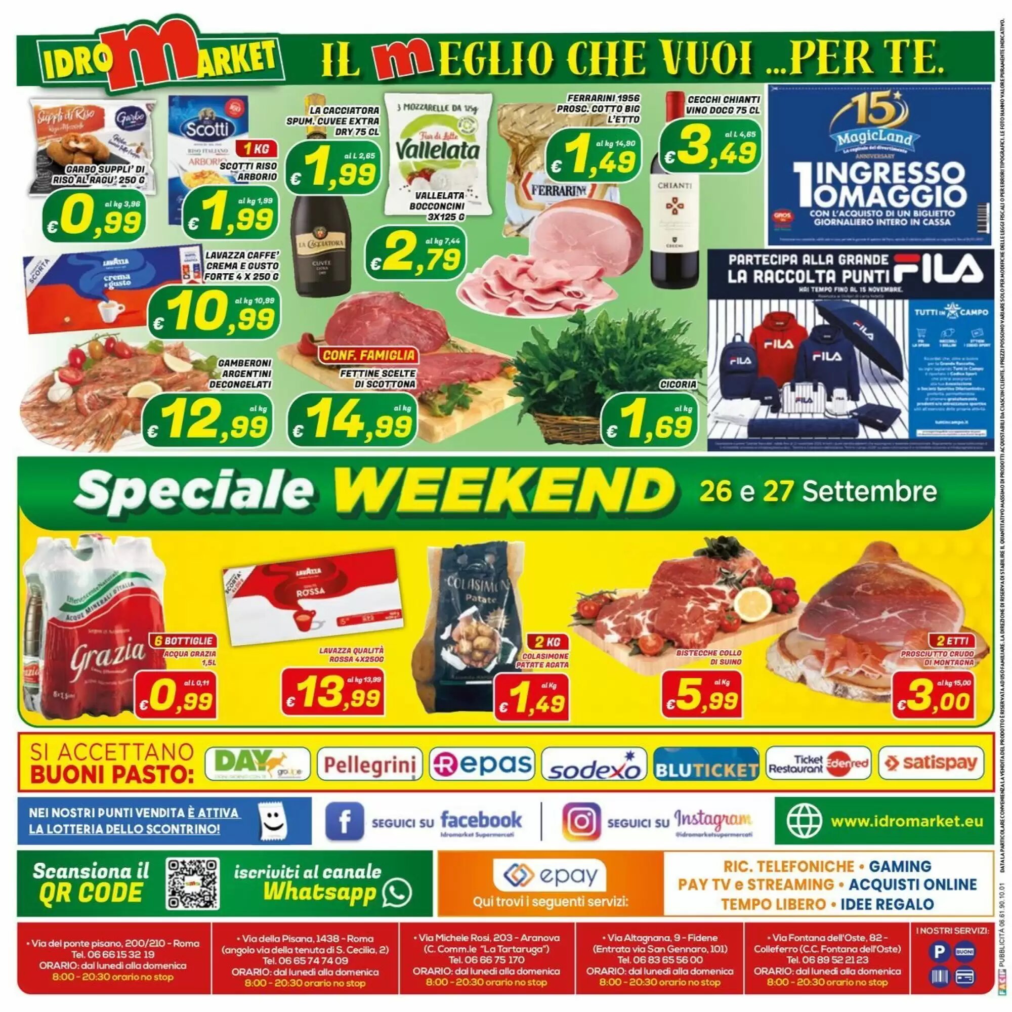 Volantino promozionale Idromarket  valide dal 23/09/2026 - Pagina 16.