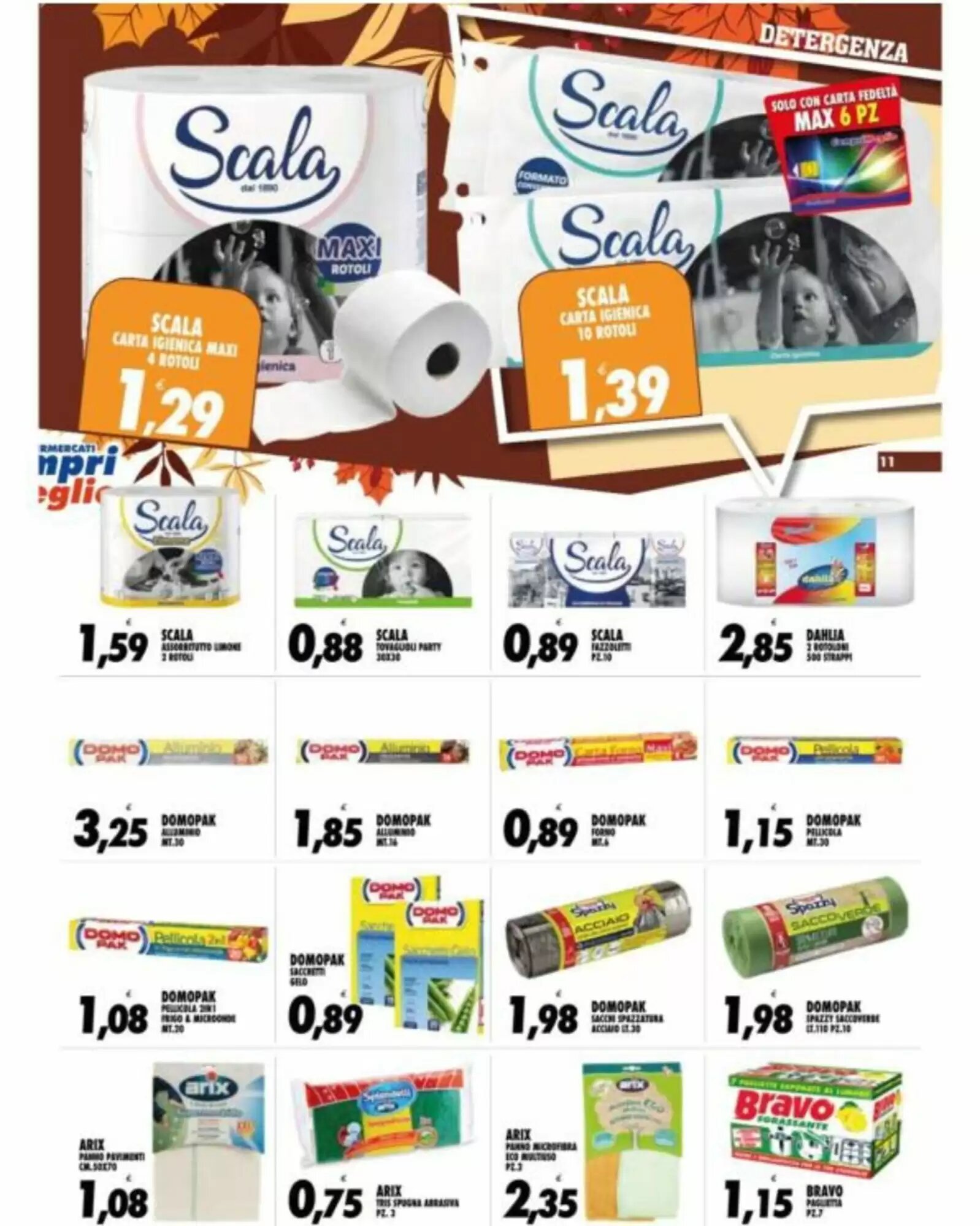 Volantino promozionale Compri Meglio  valide dal 23/09/2026 - Pagina 11.