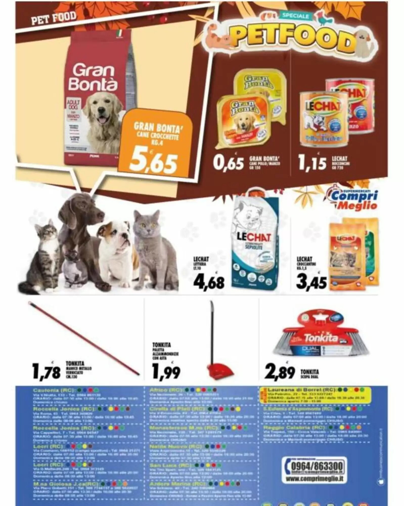 Volantino promozionale Compri Meglio  valide dal 23/09/2026 - Pagina 16.