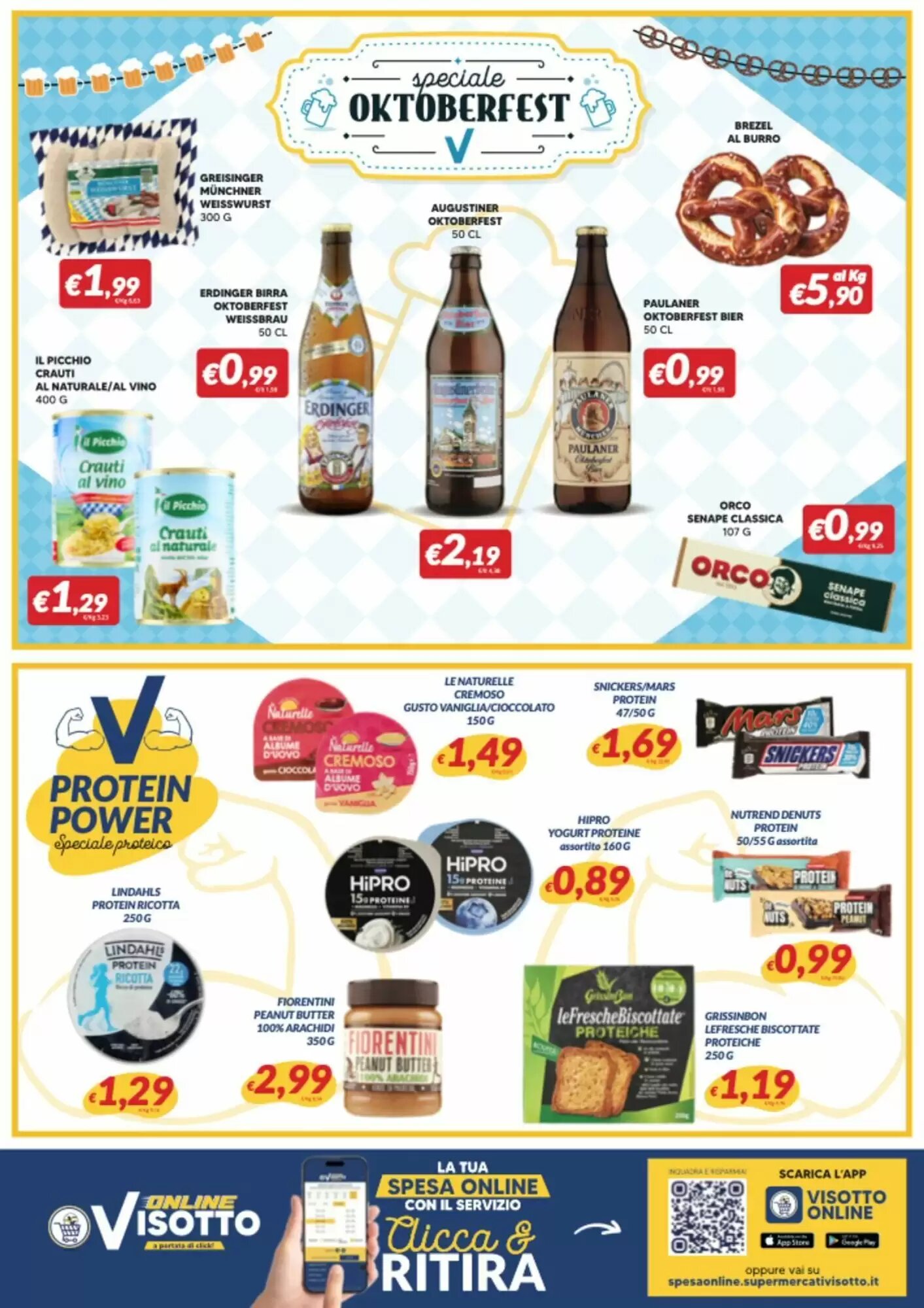Volantino promozionale Supermercati Visotto  valide dal 23/09/2026 - Pagina 8.