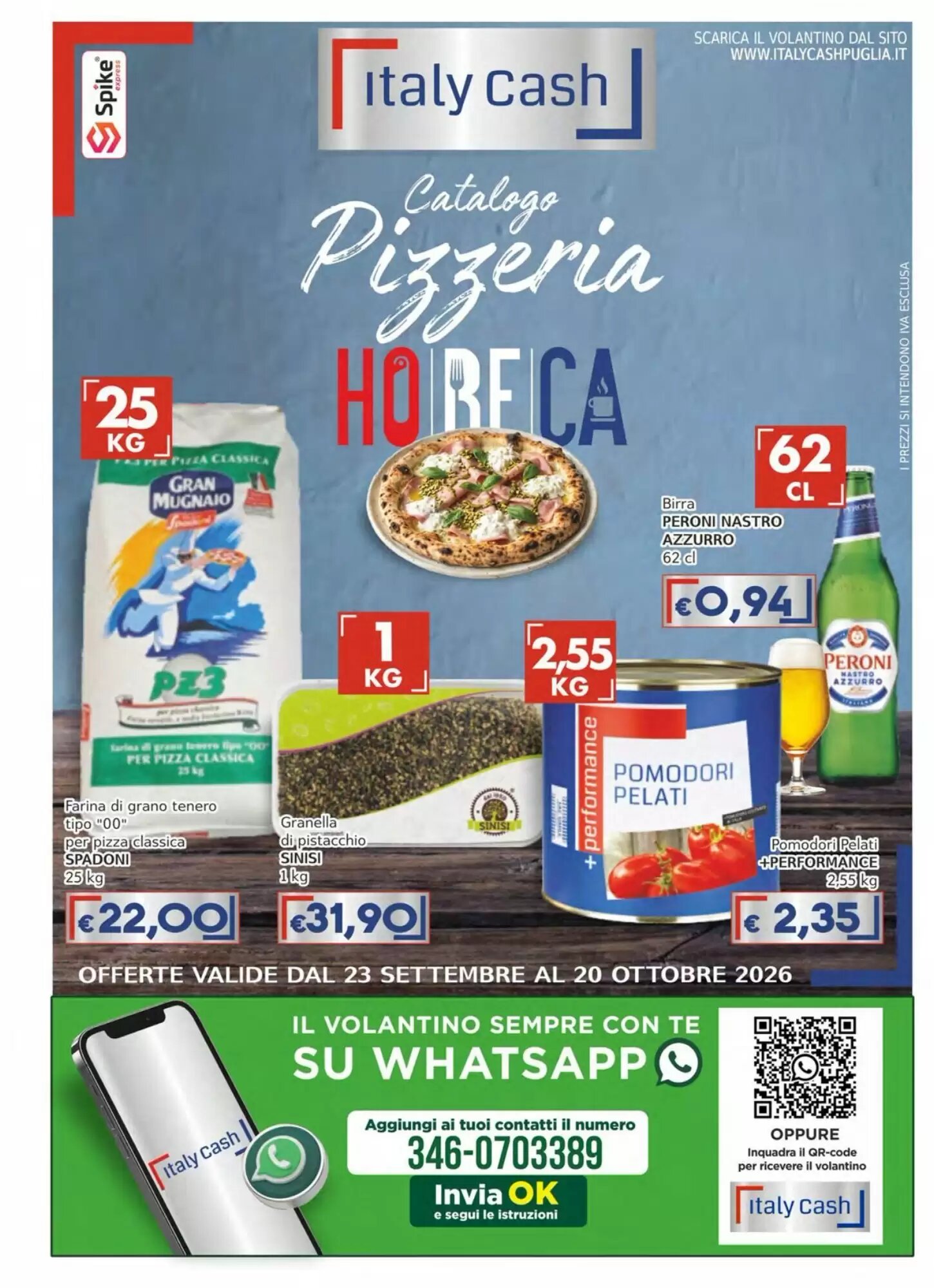 Volantino promozionale Italy Cash  valide dal 23/09/2026 - Pagina 1.