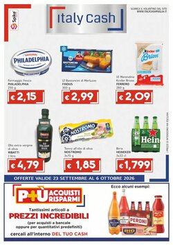 Volantino promozionale Italy Cash  valide dal 23/09/2026