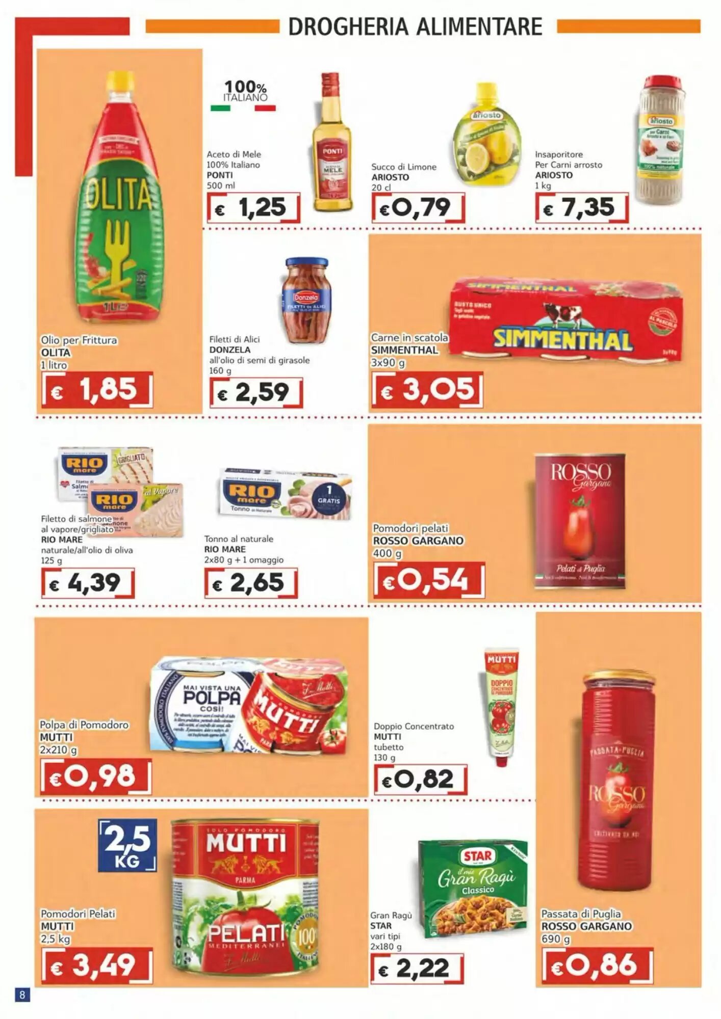 Volantino promozionale Italy Cash  valide dal 23/09/2026 - Pagina 8.