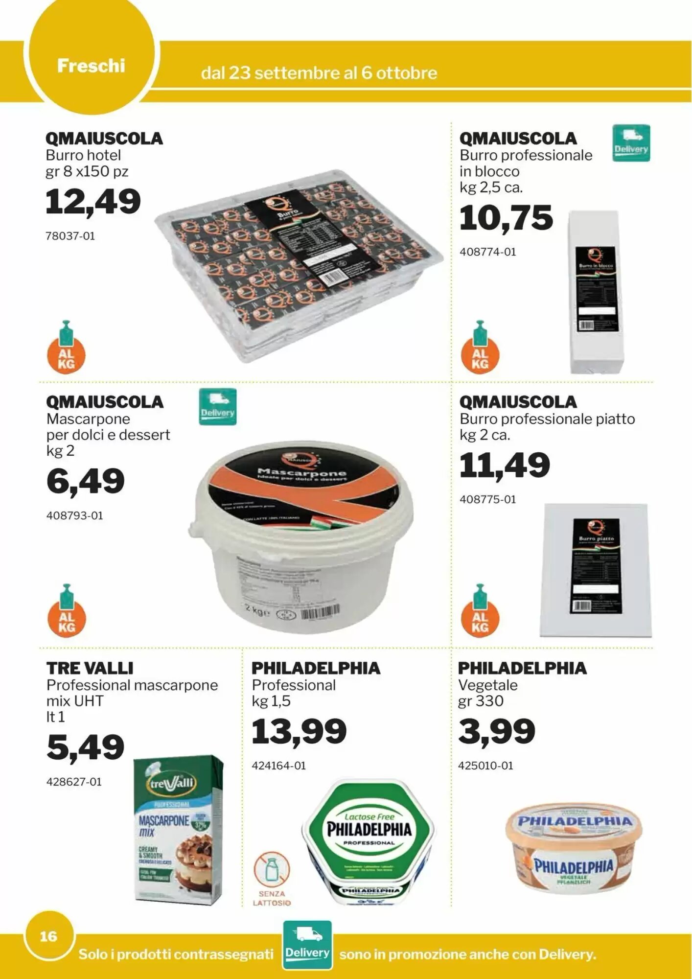 Volantino promozionale GrosMarket  valide dal 23/09/2026 - Pagina 16.