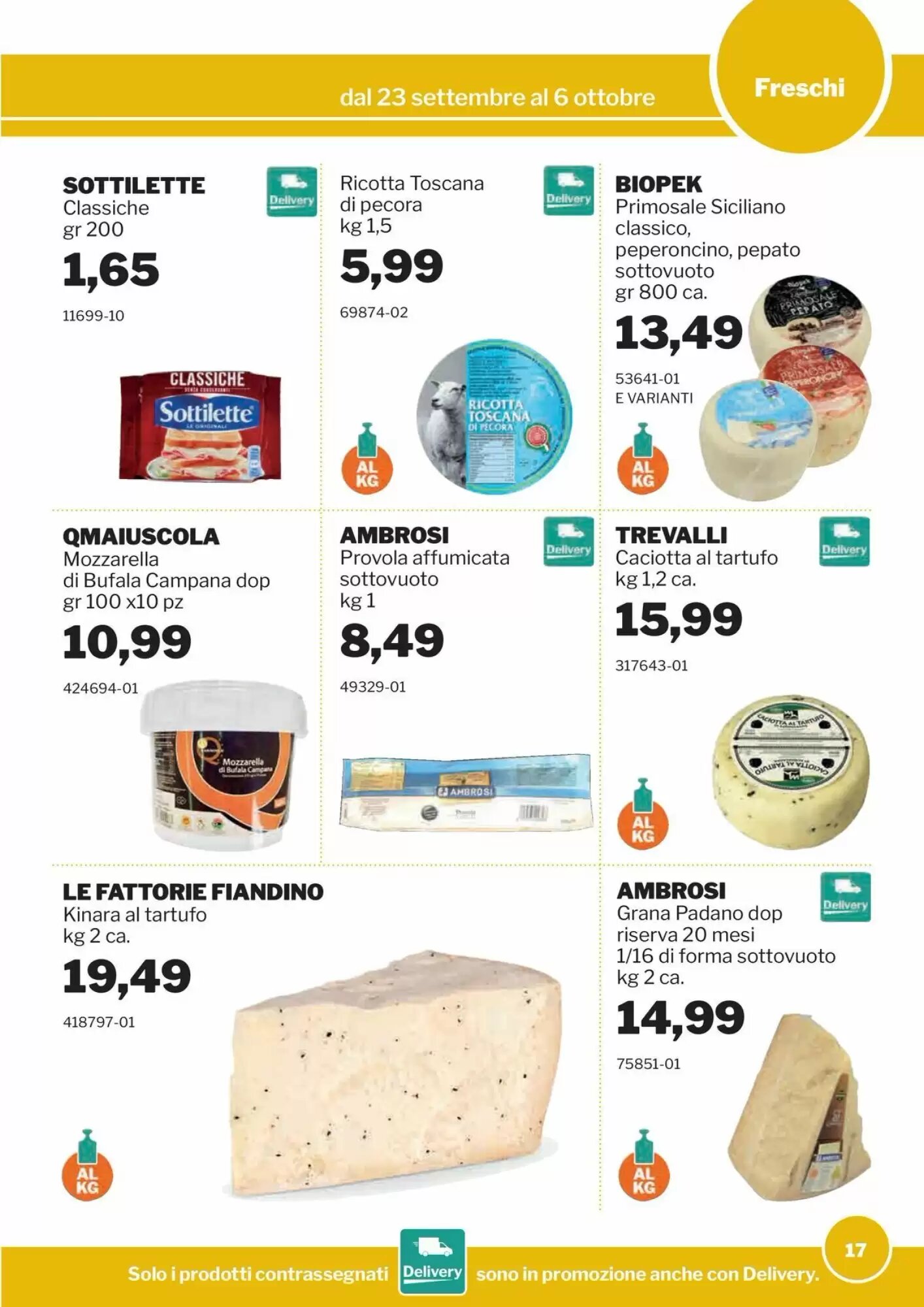 Volantino promozionale GrosMarket  valide dal 23/09/2026 - Pagina 17.