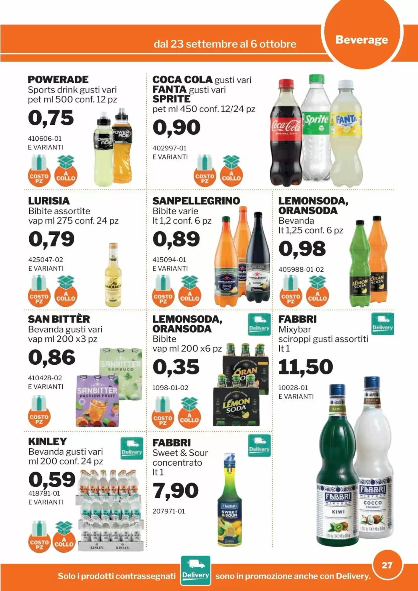 Volantino promozionale GrosMarket  valide dal 23/09/2026 - Pagina 27.