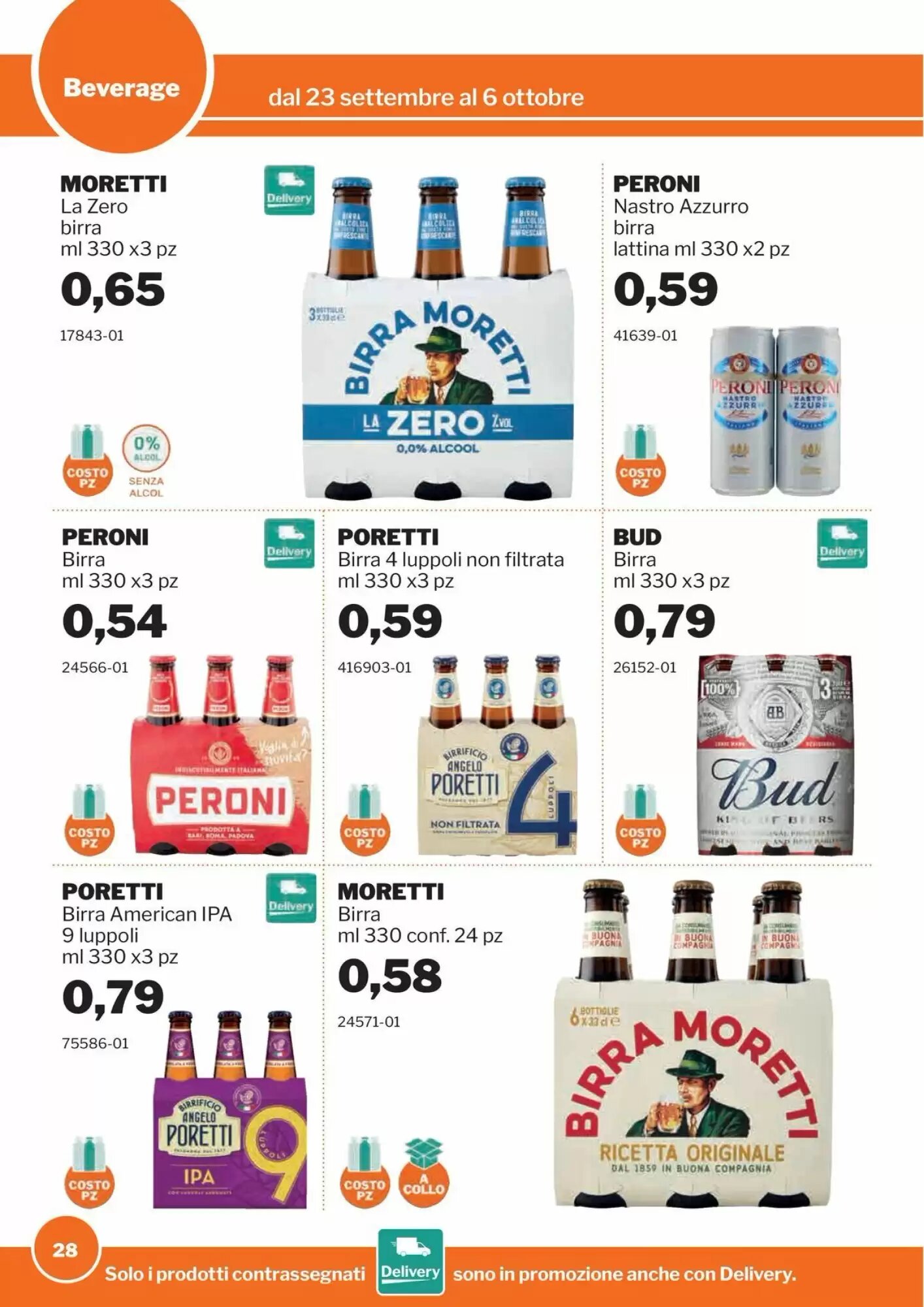 Volantino promozionale GrosMarket  valide dal 23/09/2026 - Pagina 28.