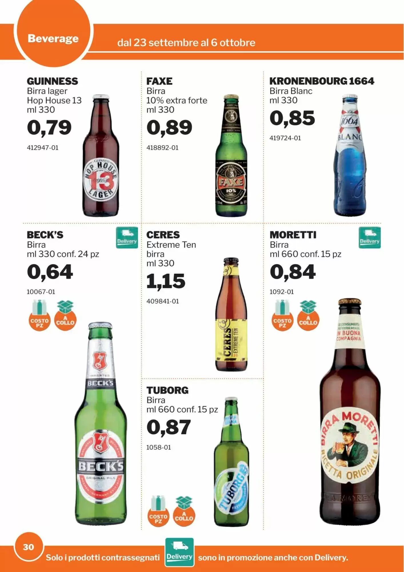 Volantino promozionale GrosMarket  valide dal 23/09/2026 - Pagina 30.