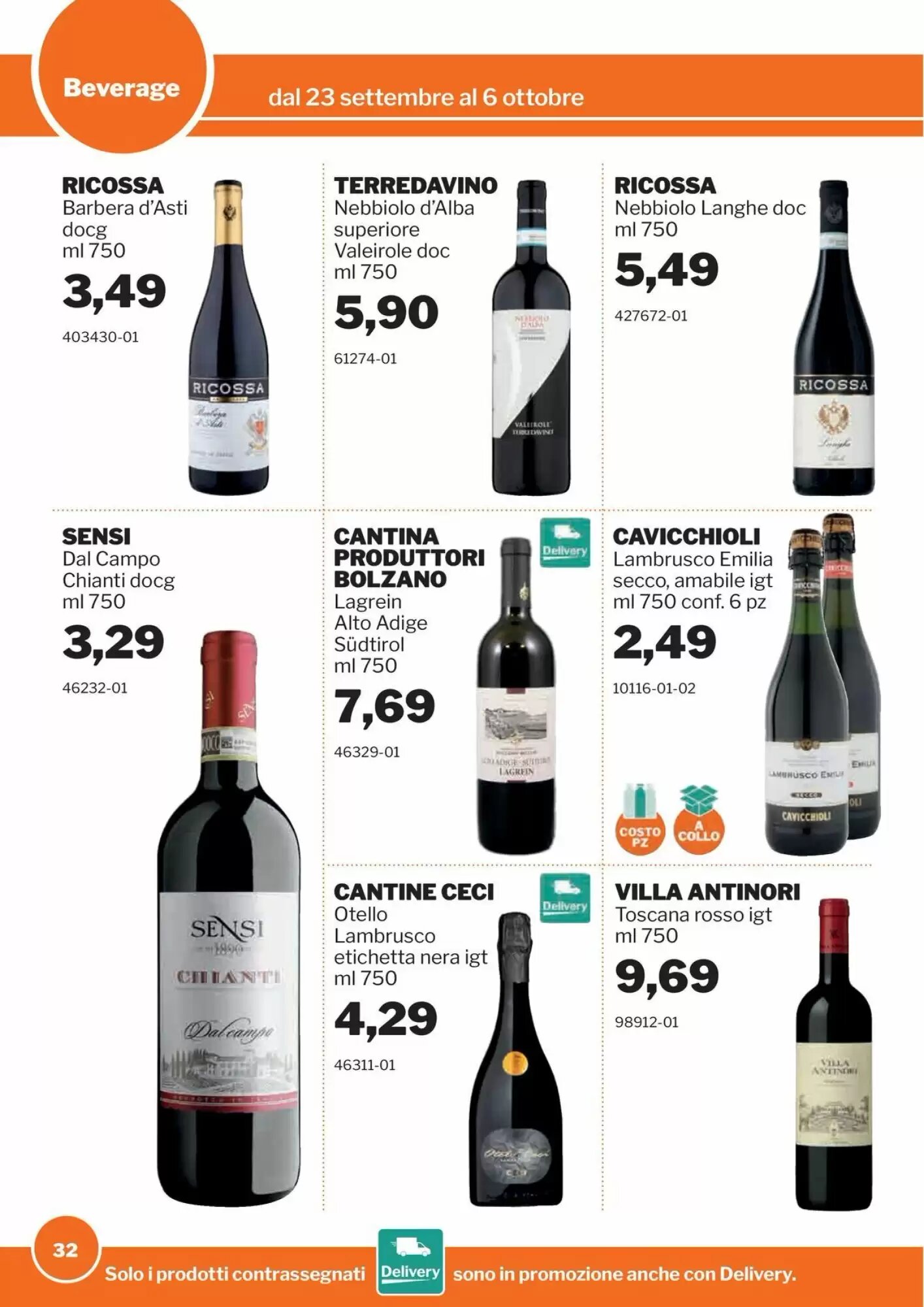 Volantino promozionale GrosMarket  valide dal 23/09/2026 - Pagina 32.