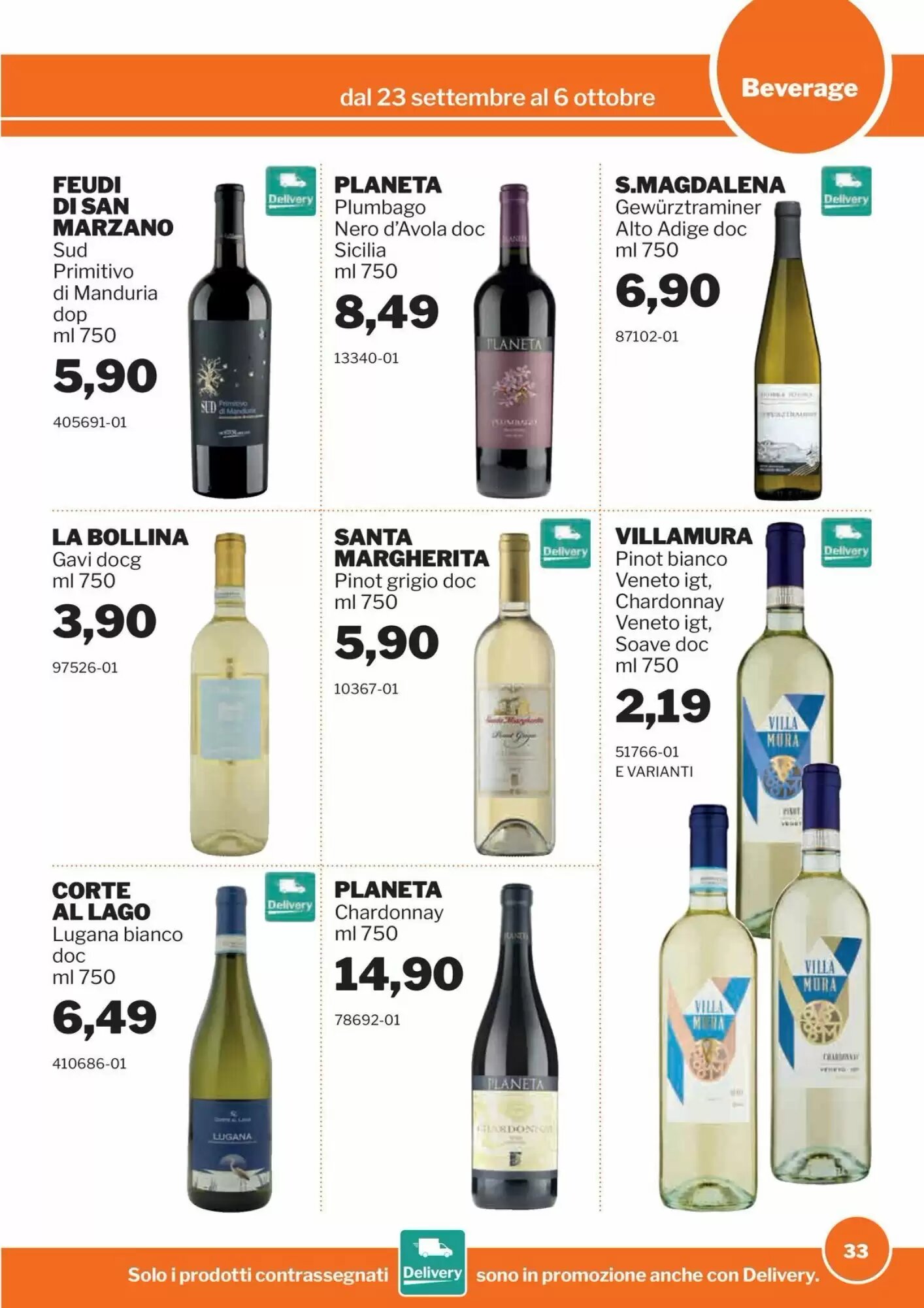 Volantino promozionale GrosMarket  valide dal 23/09/2026 - Pagina 33.