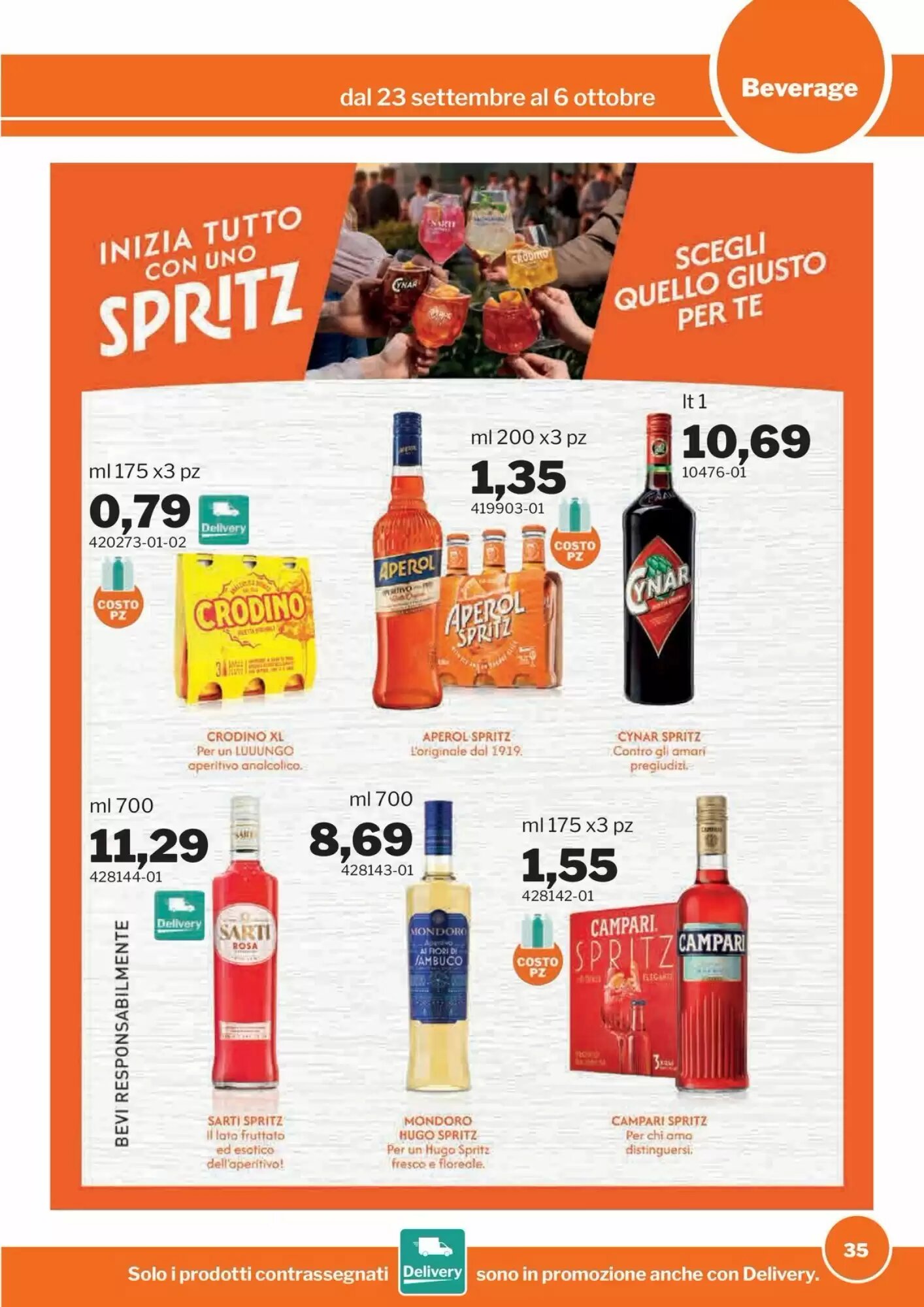 Volantino promozionale GrosMarket  valide dal 23/09/2026 - Pagina 35.