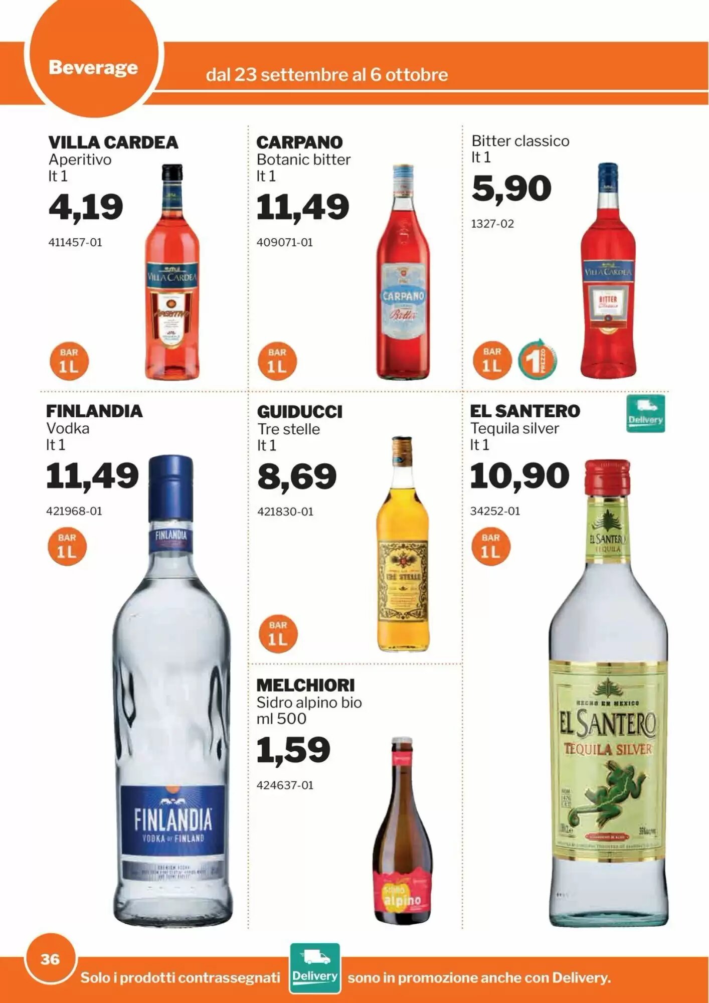 Volantino promozionale GrosMarket  valide dal 23/09/2026 - Pagina 36.