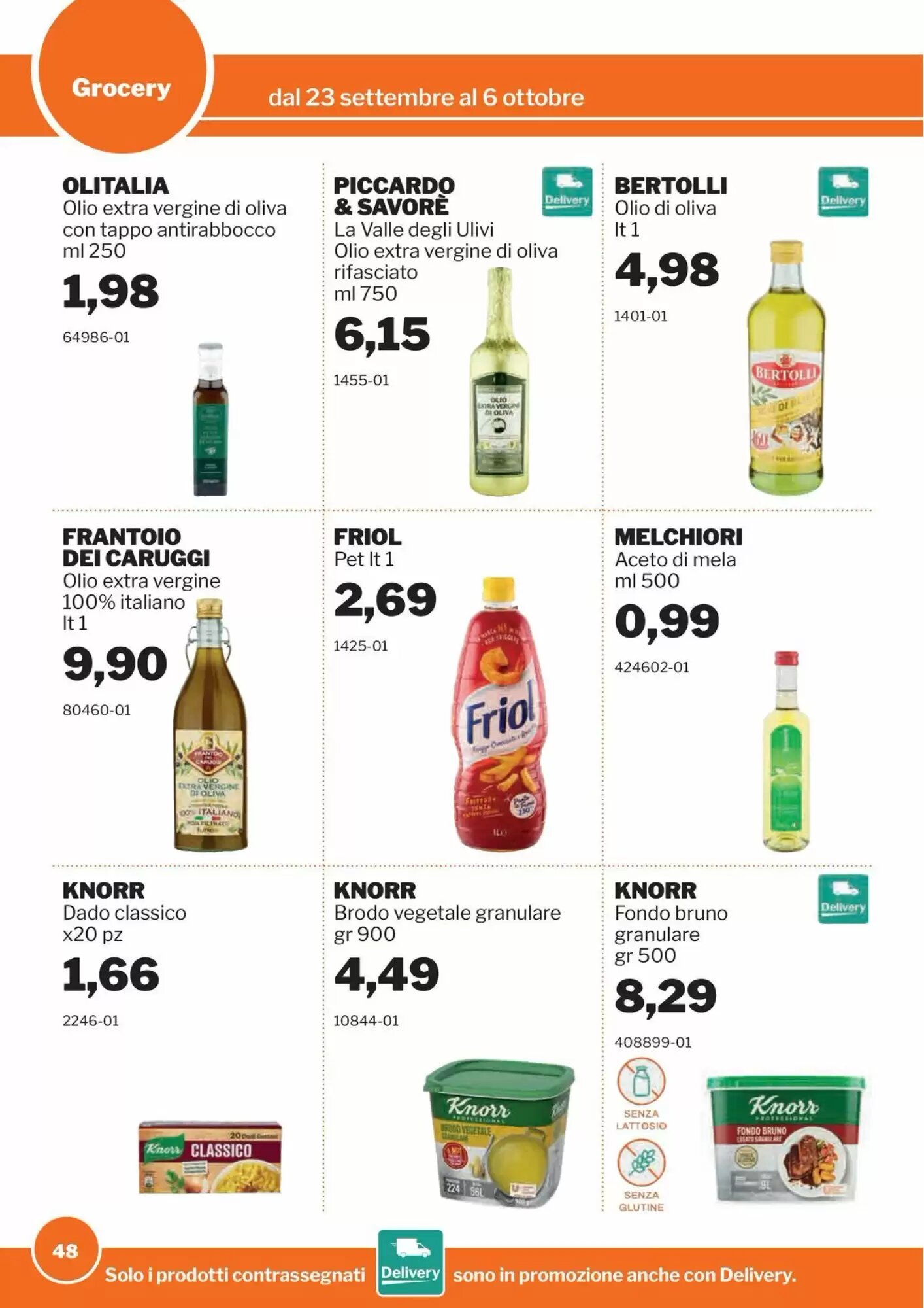 Volantino promozionale GrosMarket  valide dal 23/09/2026 - Pagina 48.