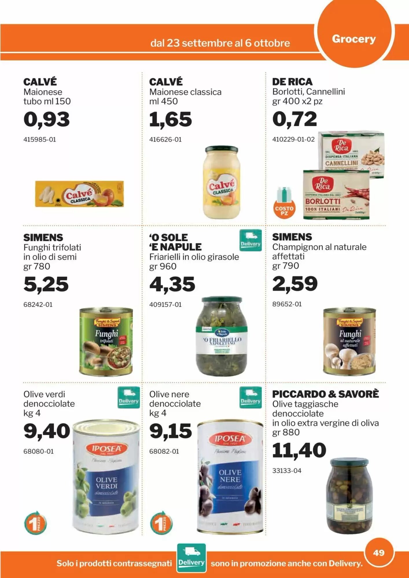Volantino promozionale GrosMarket  valide dal 23/09/2026 - Pagina 49.