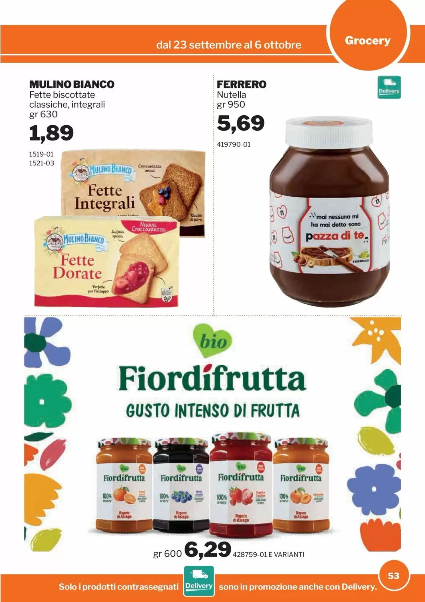 Volantino promozionale GrosMarket  valide dal 23/09/2026 - Pagina 53.