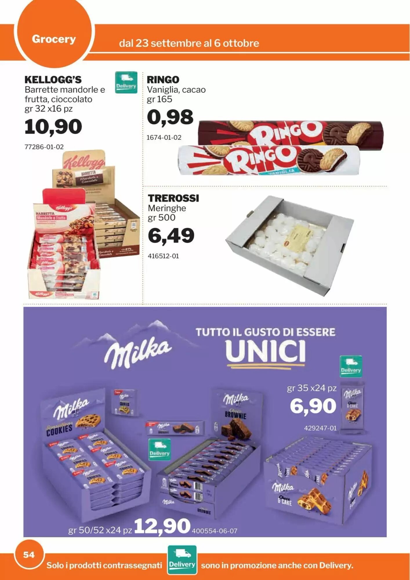 Volantino promozionale GrosMarket  valide dal 23/09/2026 - Pagina 54.