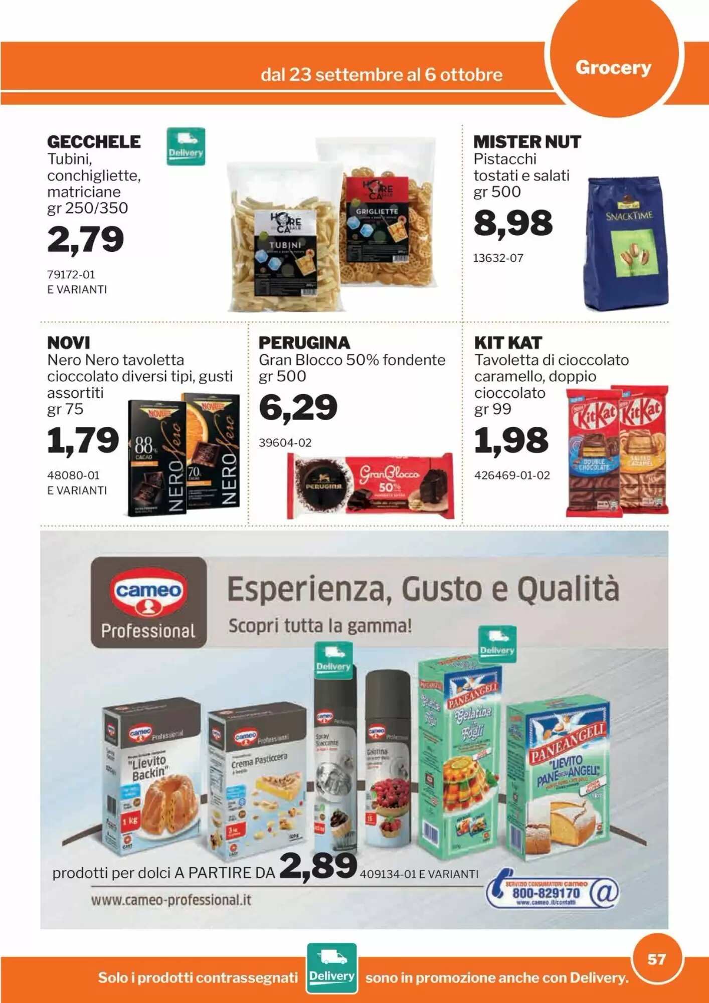 Volantino promozionale GrosMarket  valide dal 23/09/2026 - Pagina 57.