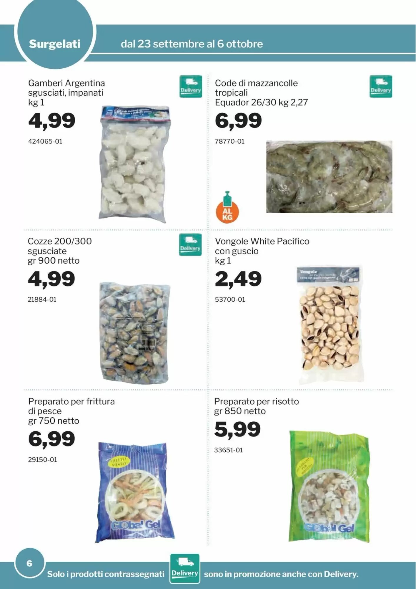 Volantino promozionale GrosMarket  valide dal 23/09/2026 - Pagina 6.