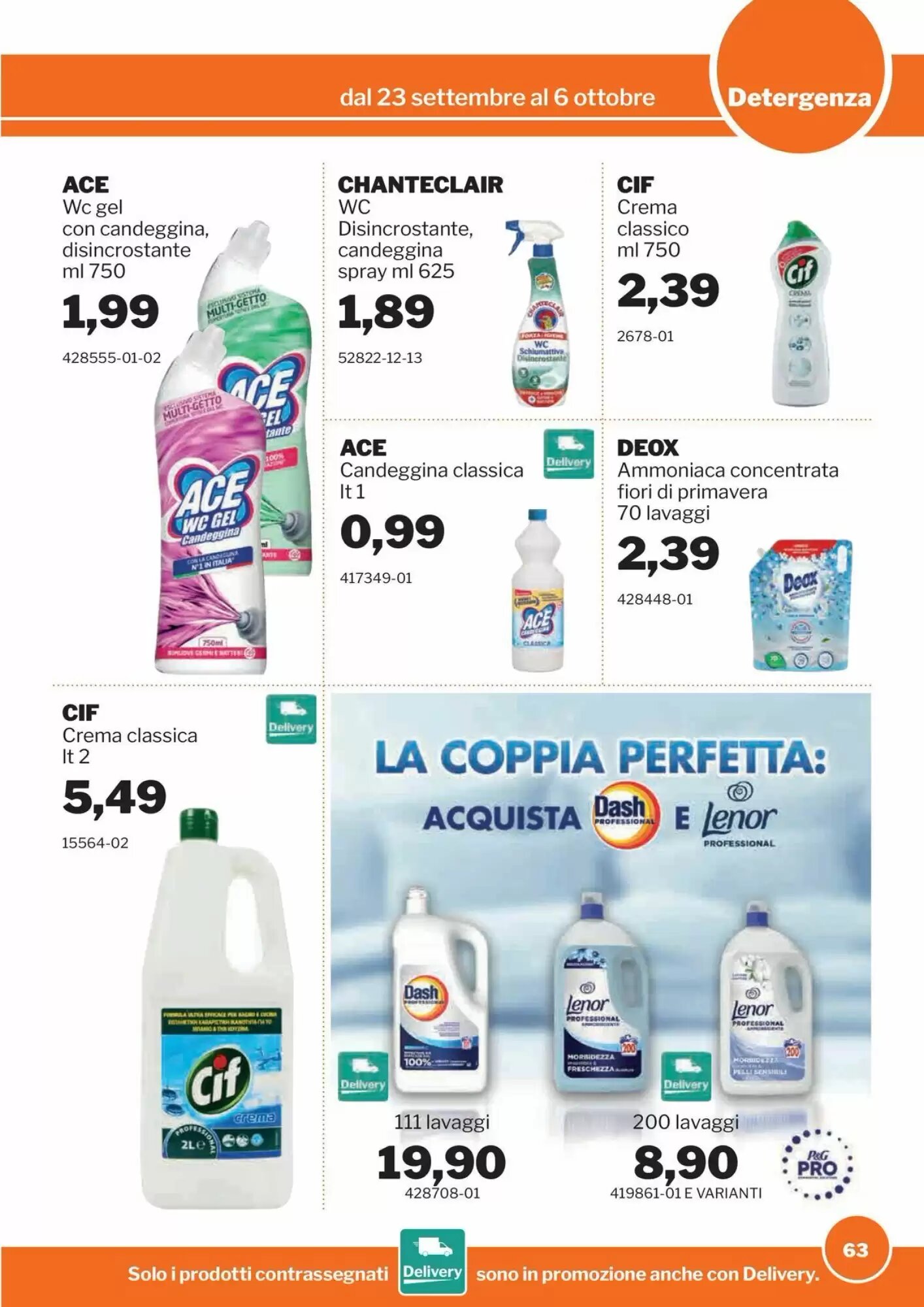 Volantino promozionale GrosMarket  valide dal 23/09/2026 - Pagina 63.