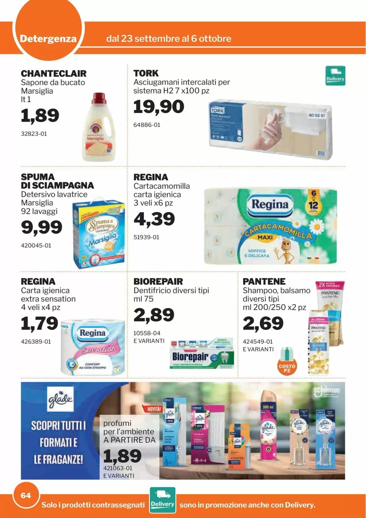 Volantino promozionale GrosMarket  valide dal 23/09/2026 - Pagina 64.