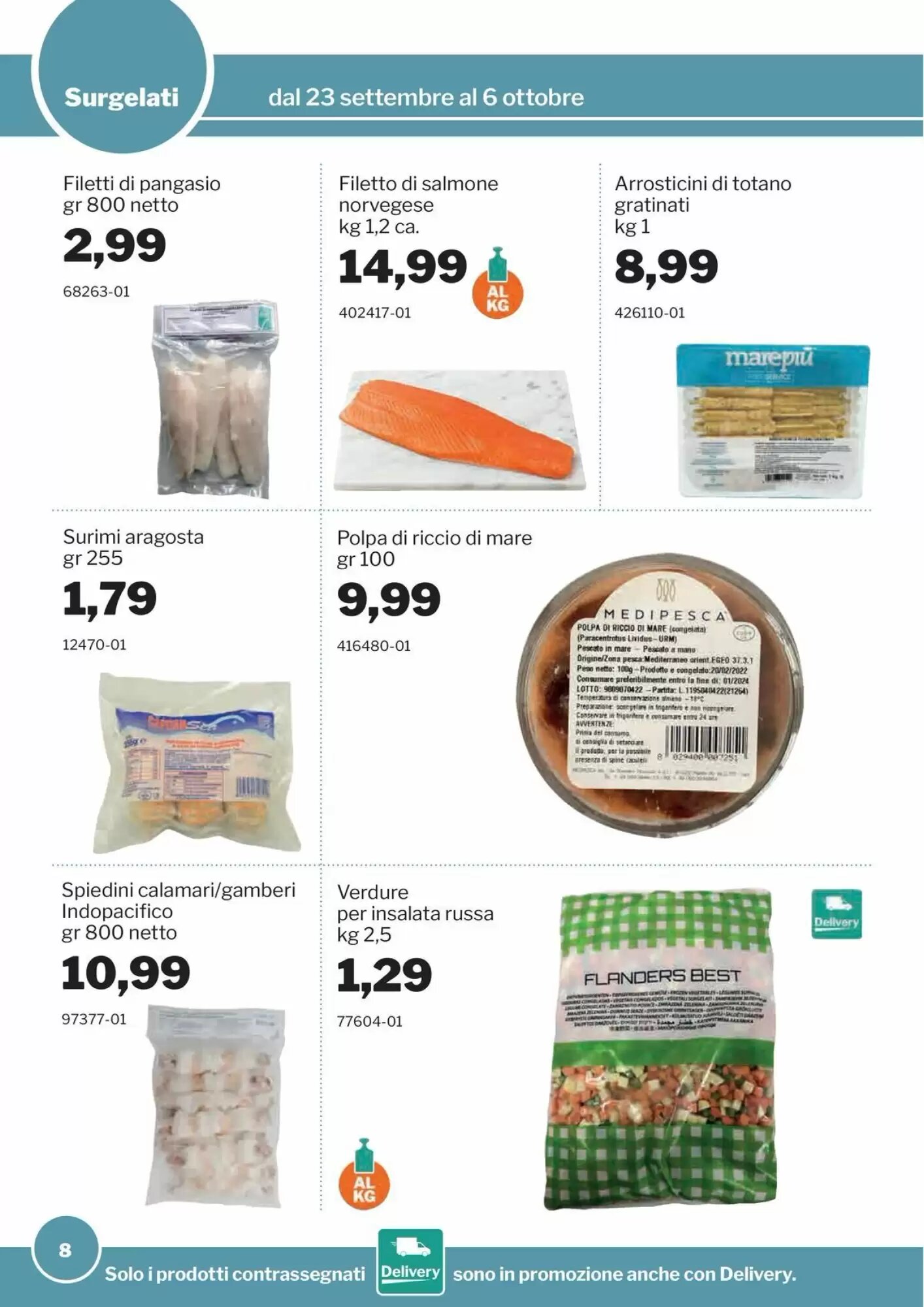 Volantino promozionale GrosMarket  valide dal 23/09/2026 - Pagina 8.