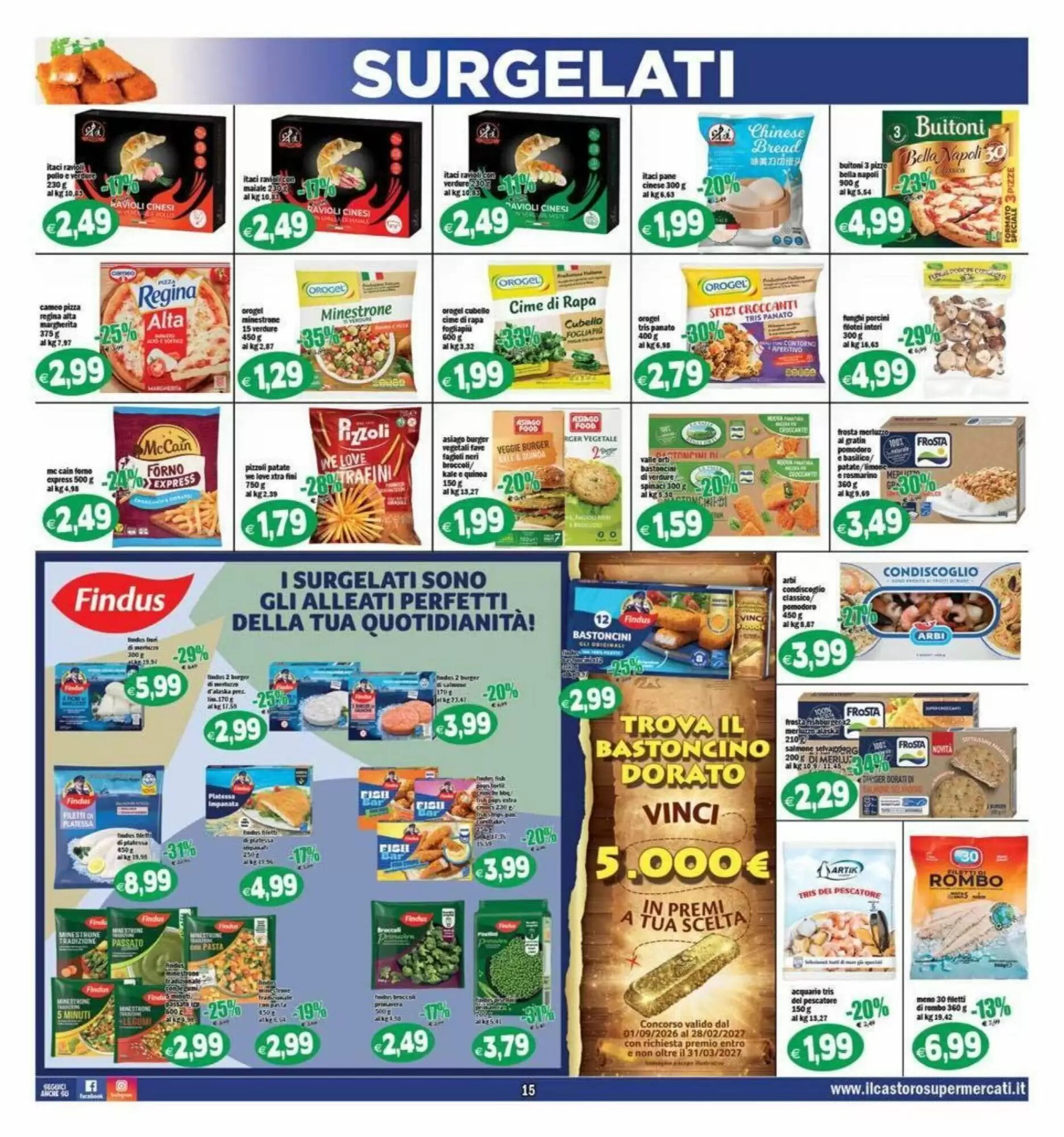 Volantino promozionale Il Castoro Supermercati  valide dal 23/09/2026 - Pagina 15.