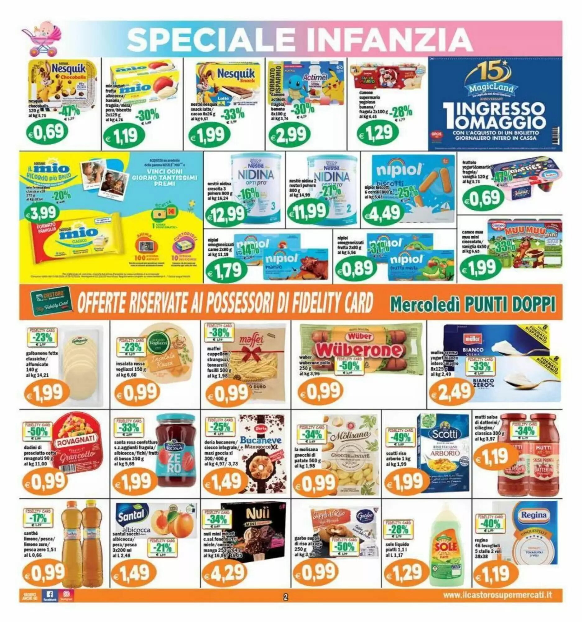 Volantino promozionale Il Castoro Supermercati  valide dal 23/09/2026 - Pagina 2.