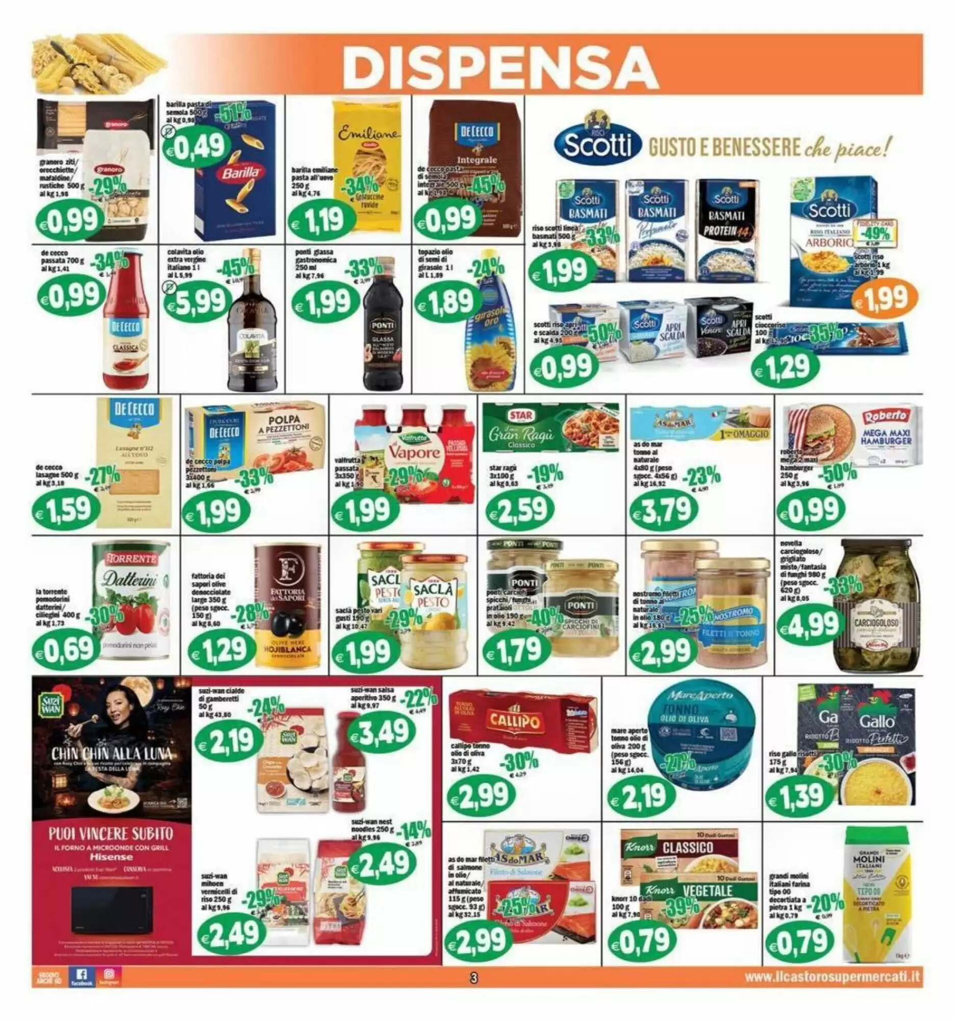 Volantino promozionale Il Castoro Supermercati  valide dal 23/09/2026 - Pagina 3.