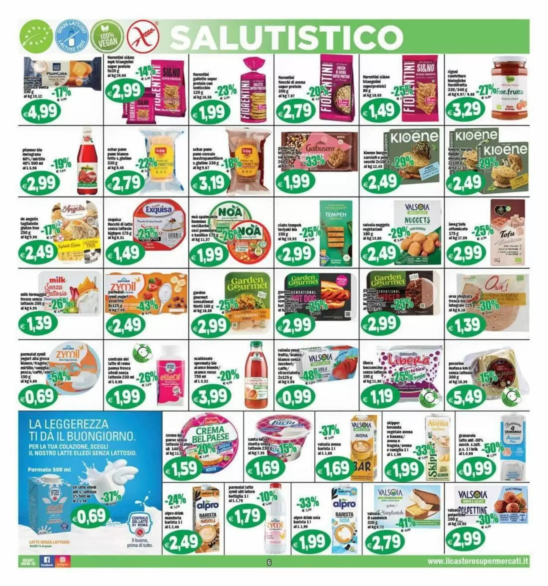Volantino promozionale Il Castoro Supermercati  valide dal 23/09/2026 - Pagina 6.