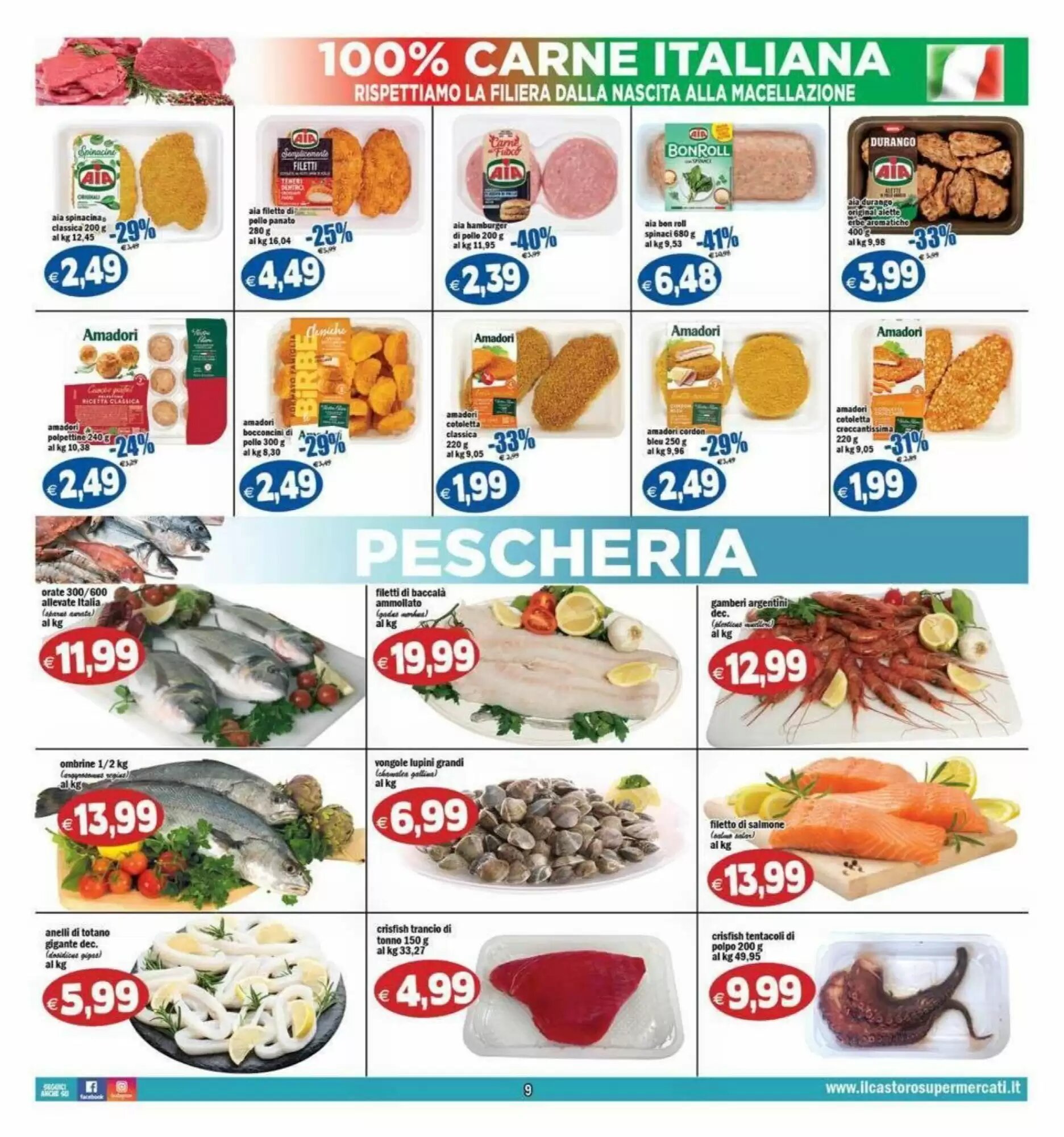 Volantino promozionale Il Castoro Supermercati  valide dal 23/09/2026 - Pagina 9.