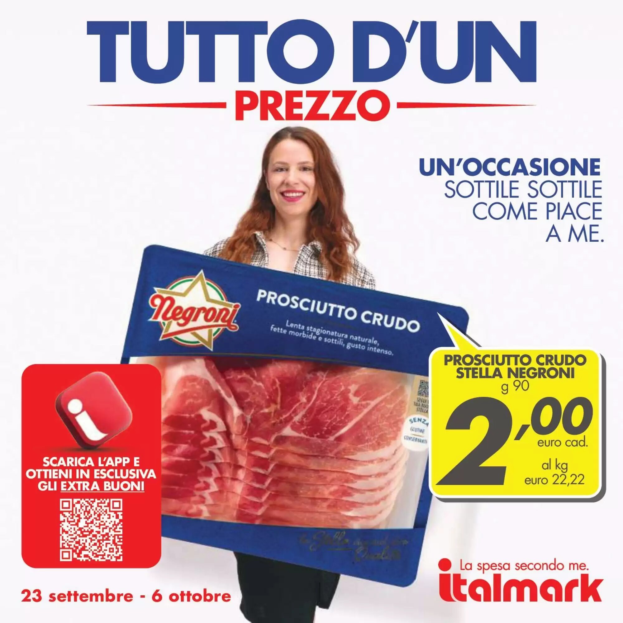 Volantino promozionale Italmark valide dal 23/09/2026 - Pagina 1.