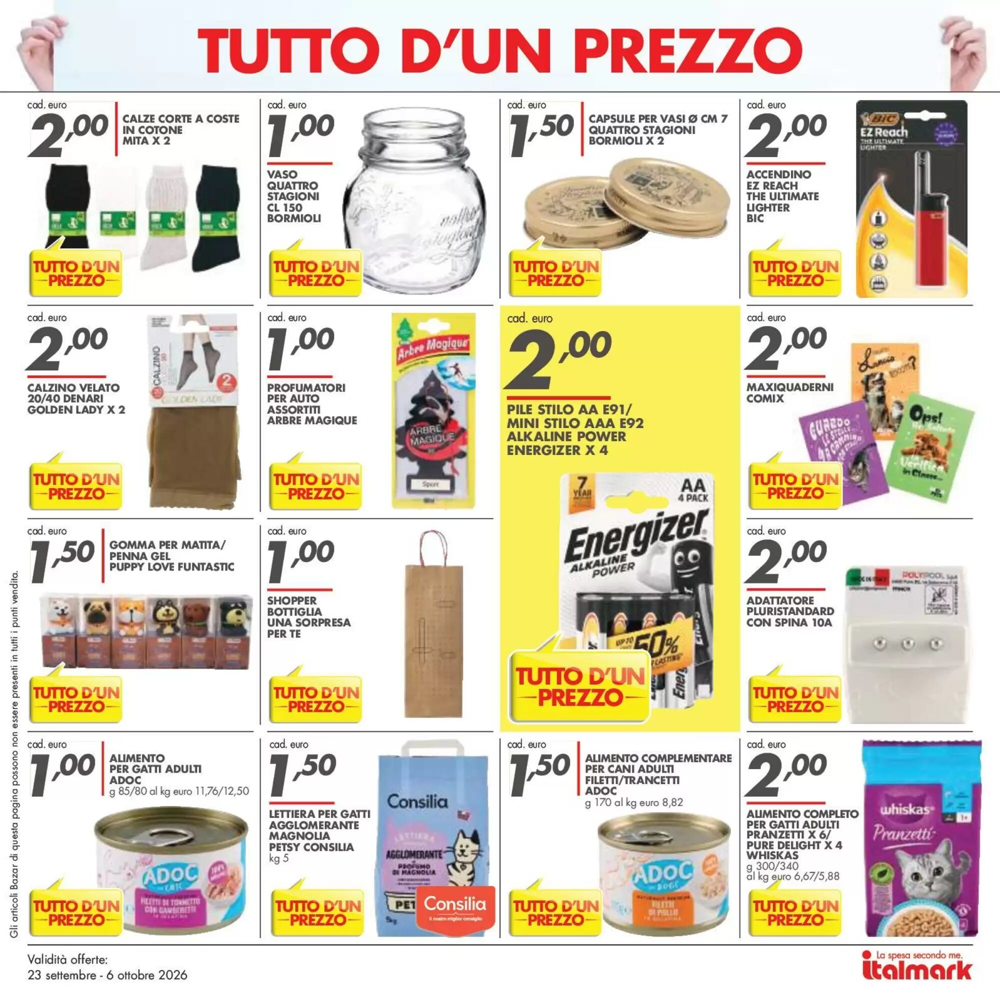 Volantino promozionale Italmark  valide dal 23/09/2026 - Pagina 10.
