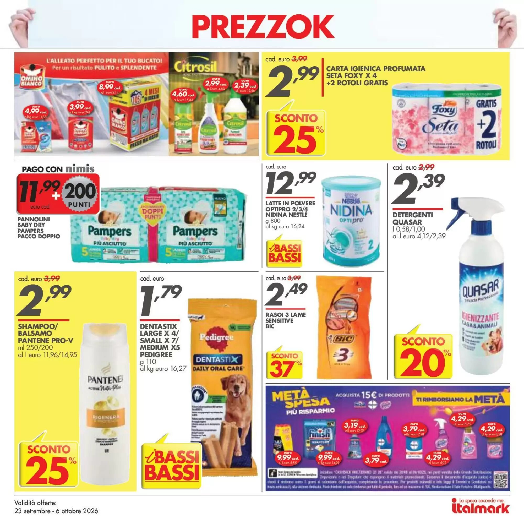 Volantino promozionale Italmark  valide dal 23/09/2026 - Pagina 12.
