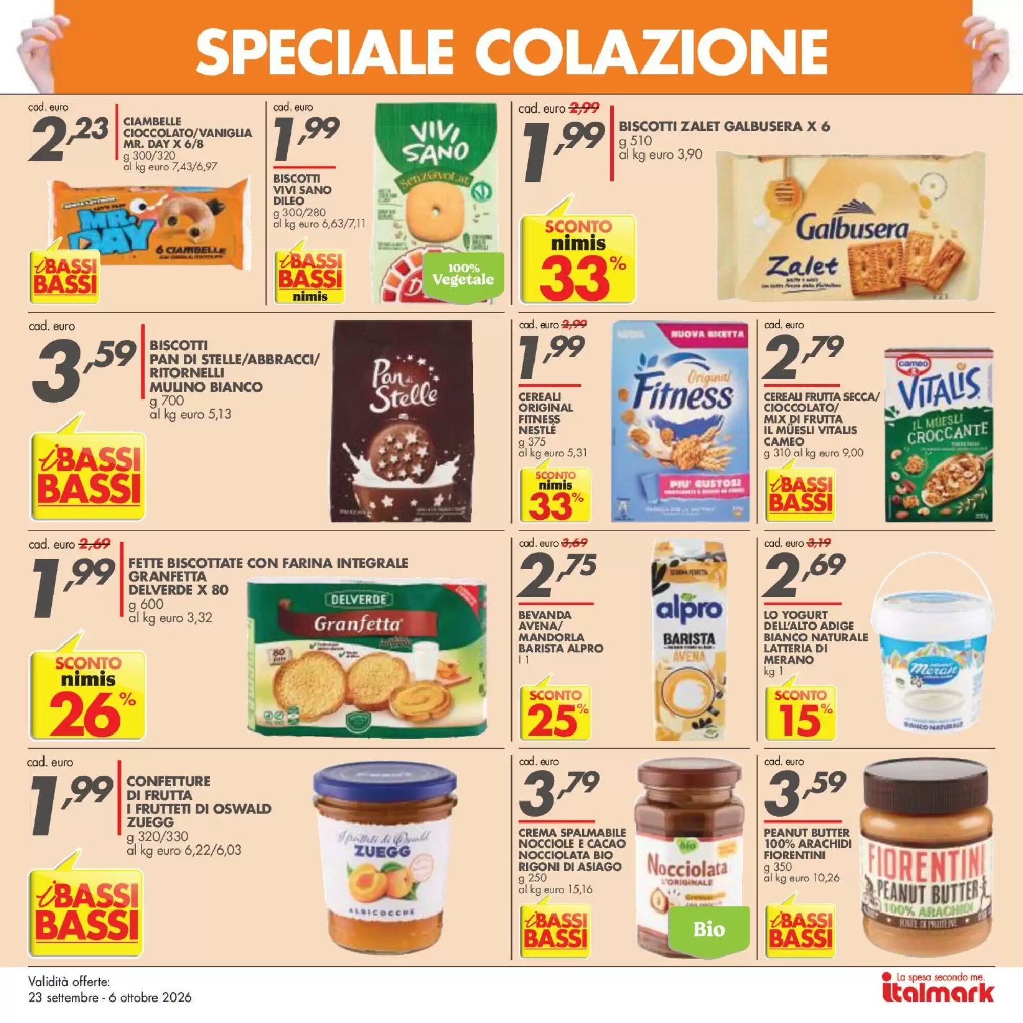 Volantino promozionale Italmark  valide dal 23/09/2026 - Pagina 14.