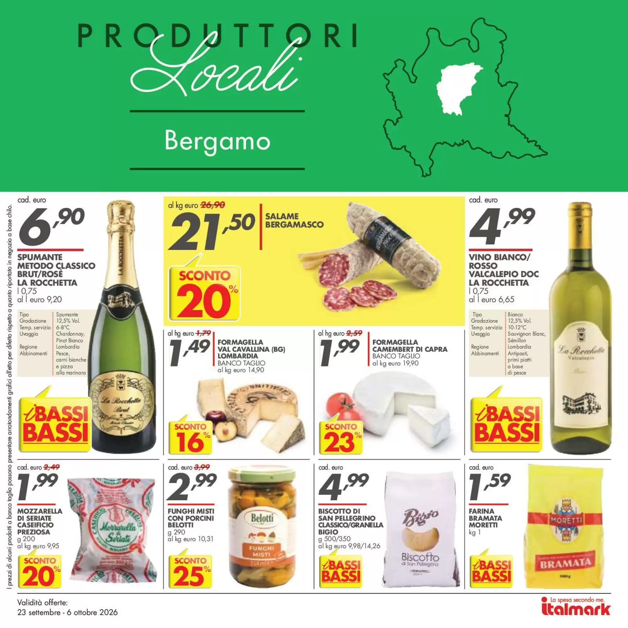Volantino promozionale Italmark  valide dal 23/09/2026 - Pagina 18.
