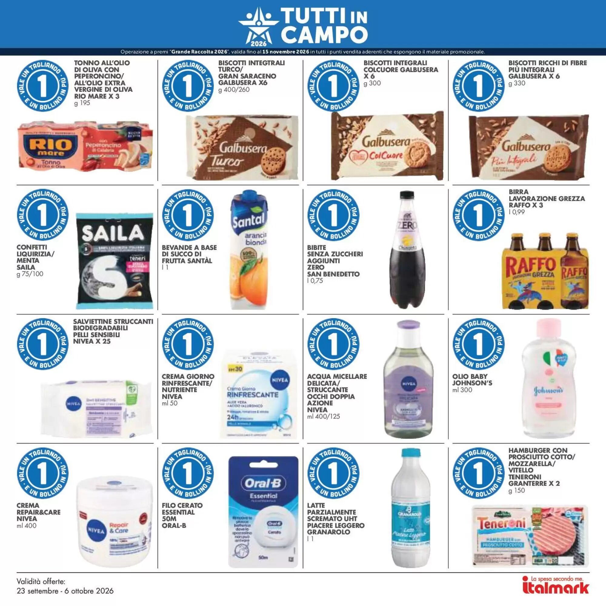 Volantino promozionale Italmark  valide dal 23/09/2026 - Pagina 25.