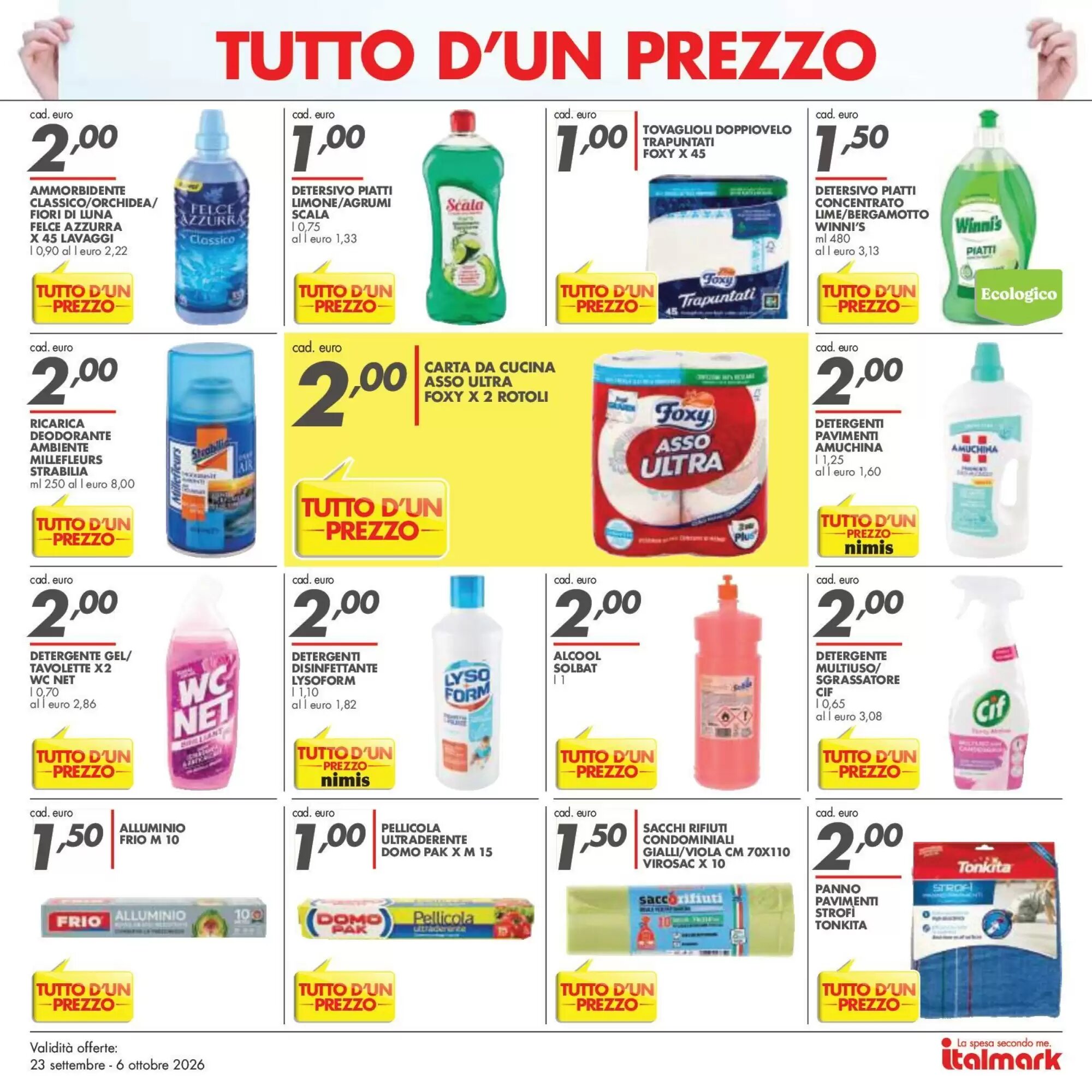 Volantino promozionale Italmark  valide dal 23/09/2026 - Pagina 9.