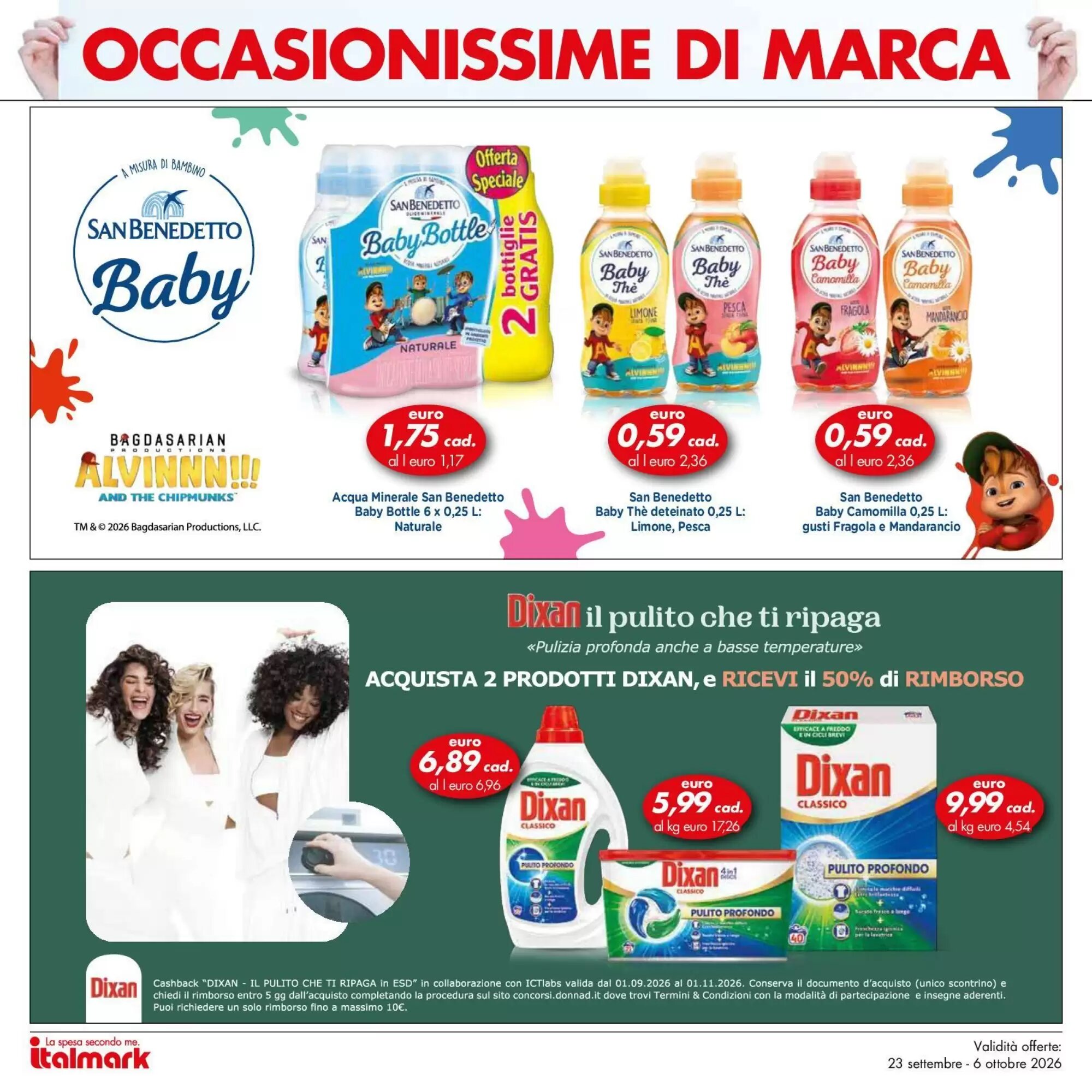 Volantino promozionale Italmark  valide dal 23/09/2026 - Pagina 12.