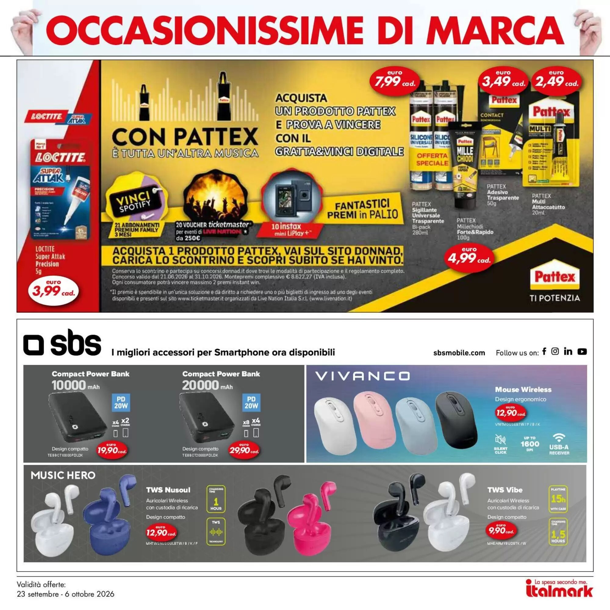 Volantino promozionale Italmark  valide dal 23/09/2026 - Pagina 15.