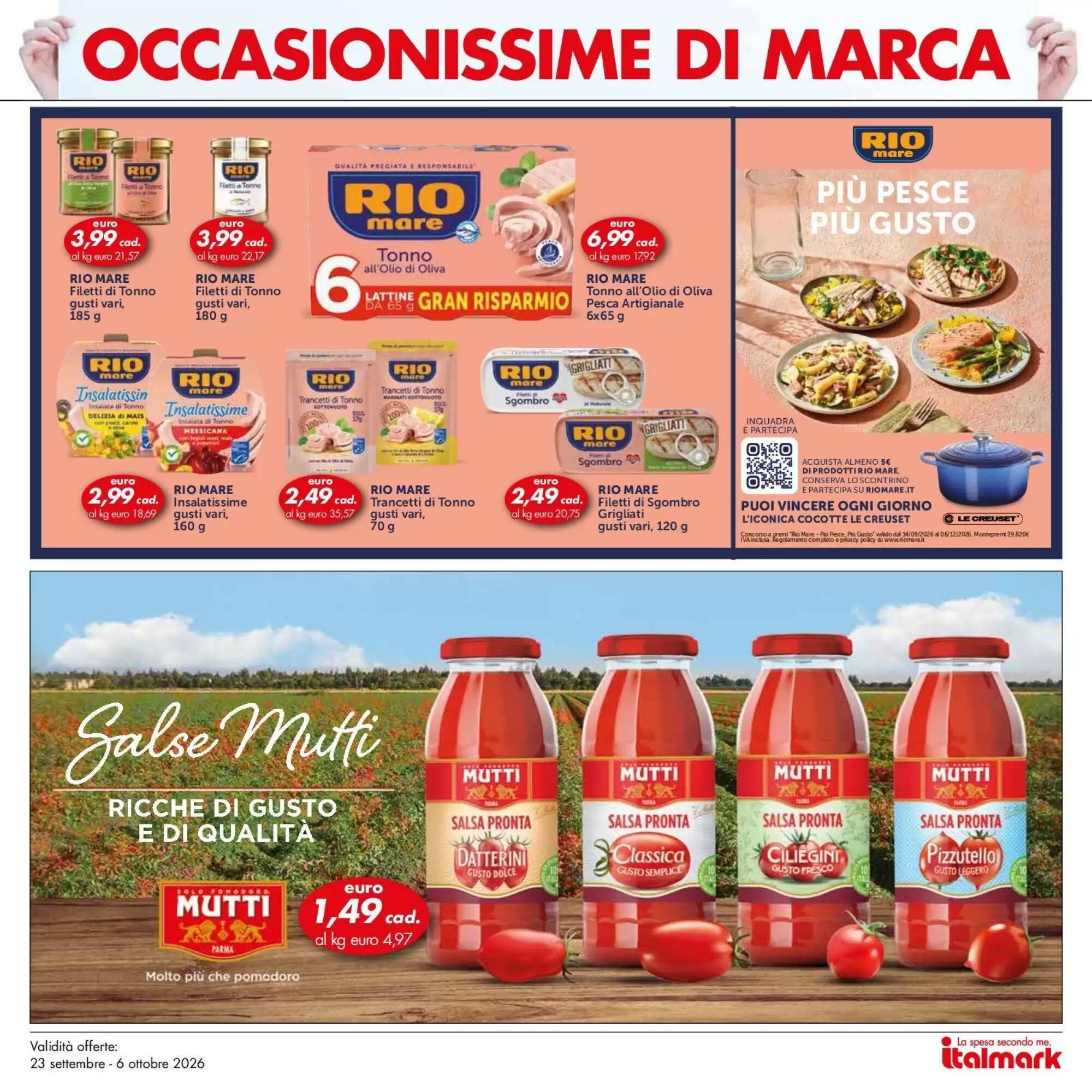 Volantino promozionale Italmark  valide dal 23/09/2026 - Pagina 3.