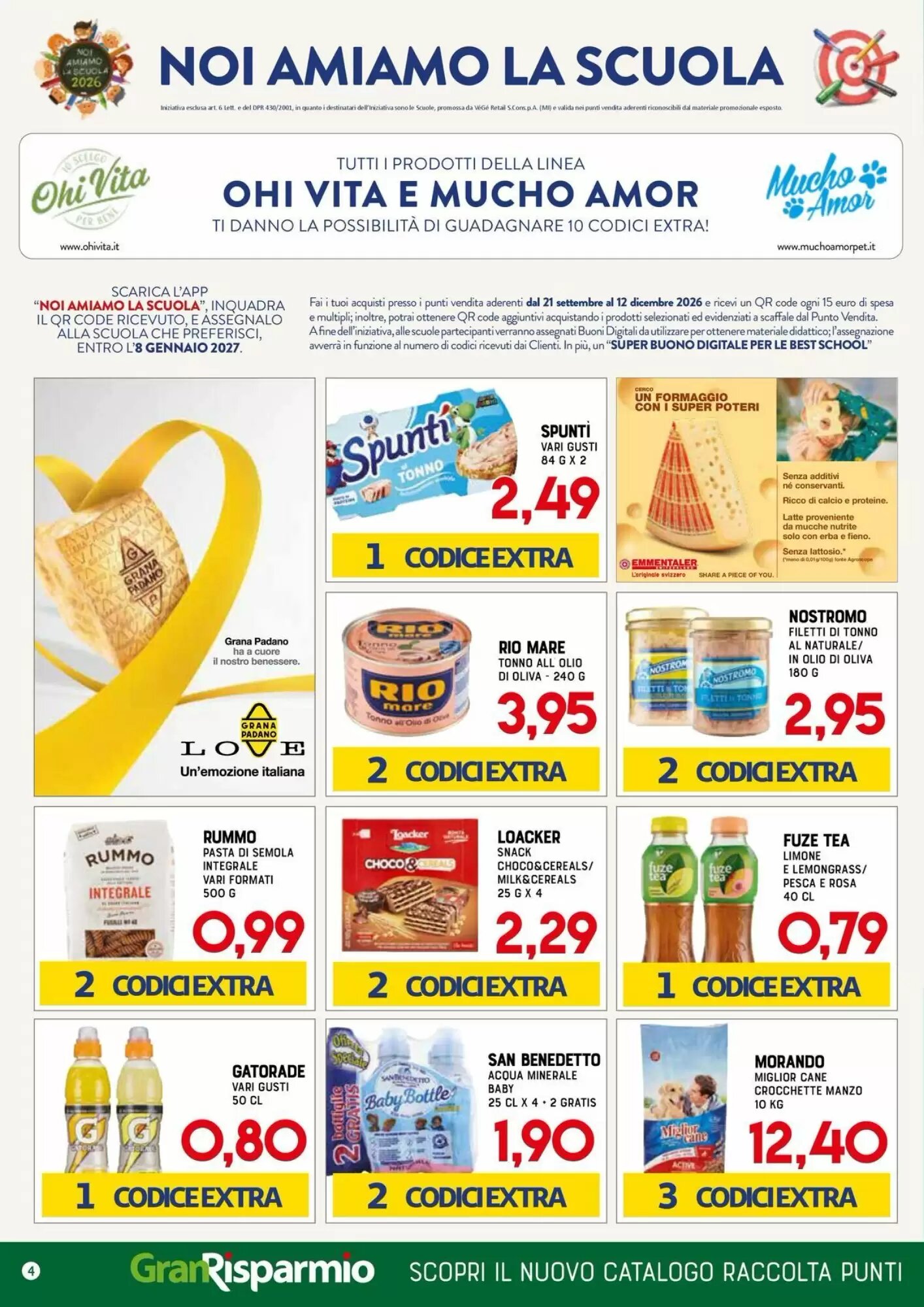 Volantino promozionale Gran Risparmio  valide dal 23/09/2026 - Pagina 4.